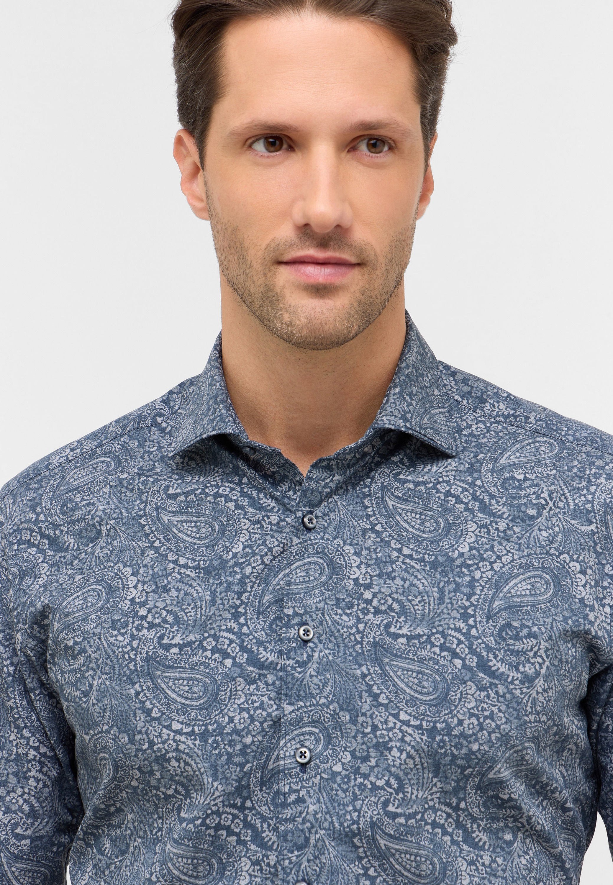 Thumbnail - Eterna Langarmhemd "MODERN FIT" EASY IRON (bügelleicht)