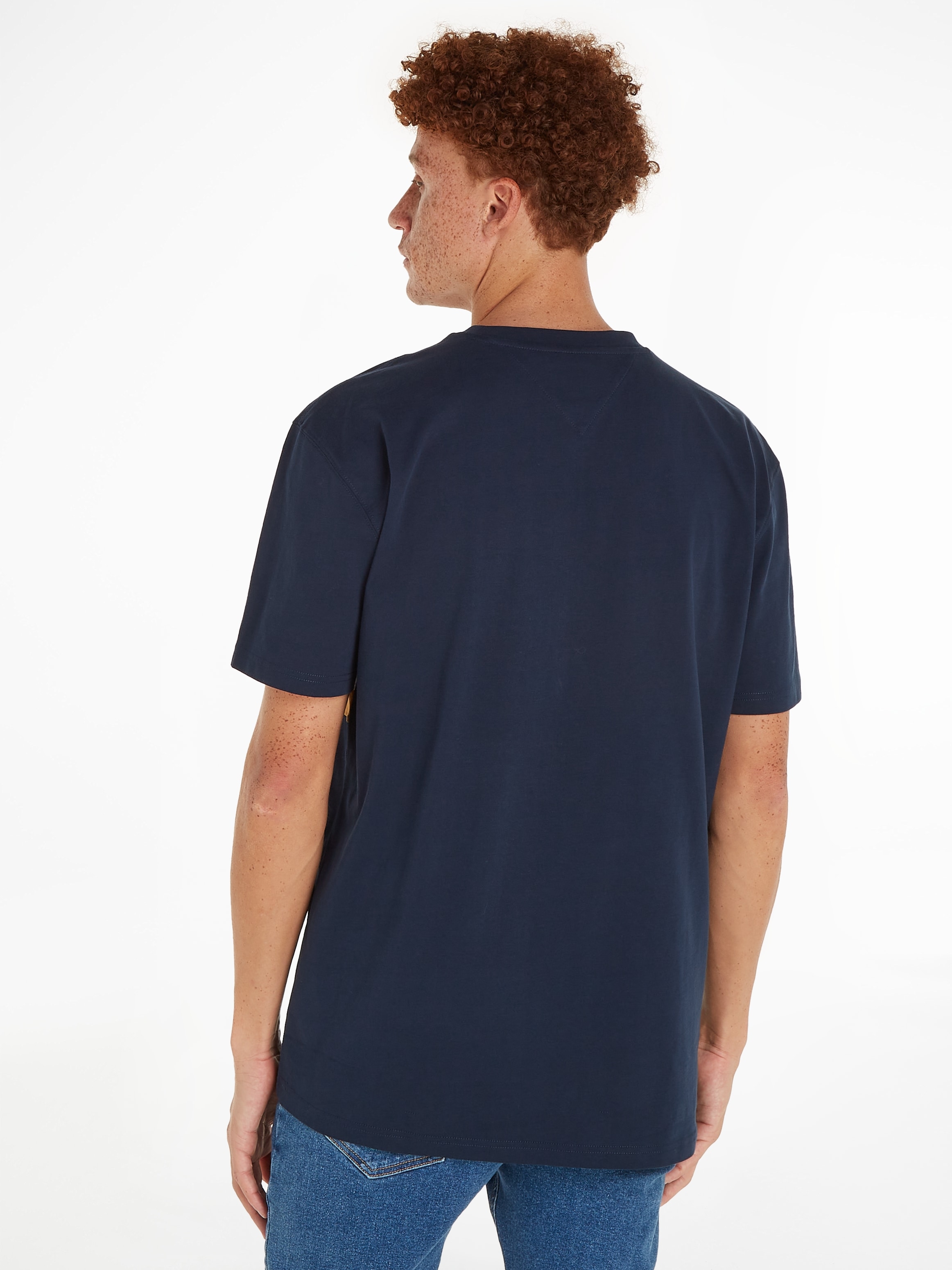 Tommy Jeans T-Shirt "TJM REG CUT & SEW TEE", mit großem Markenschriftzug günstig online kaufen