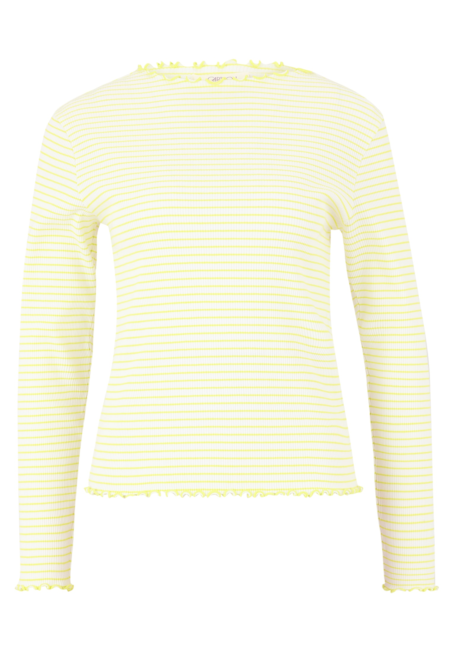 Cartoon Kurzarmshirt »Cartoon Damen Langarm-Shirt mit Kragen«, (1 tlg.)