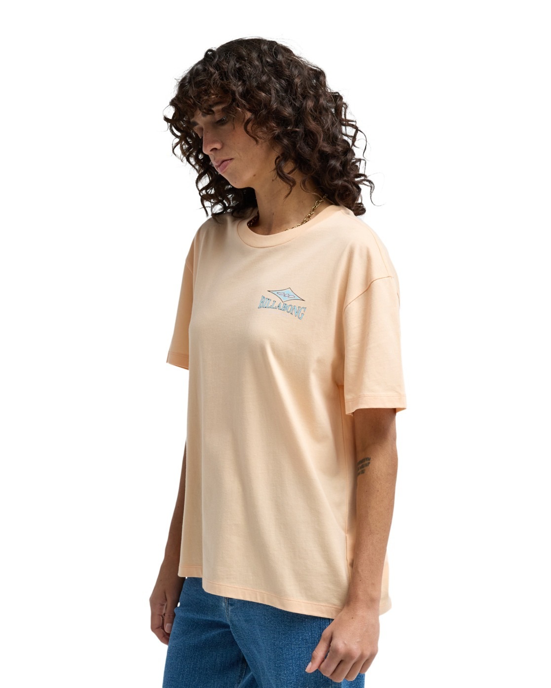 Billabong Heritage Baker T-Shirt Soft Peach M 3