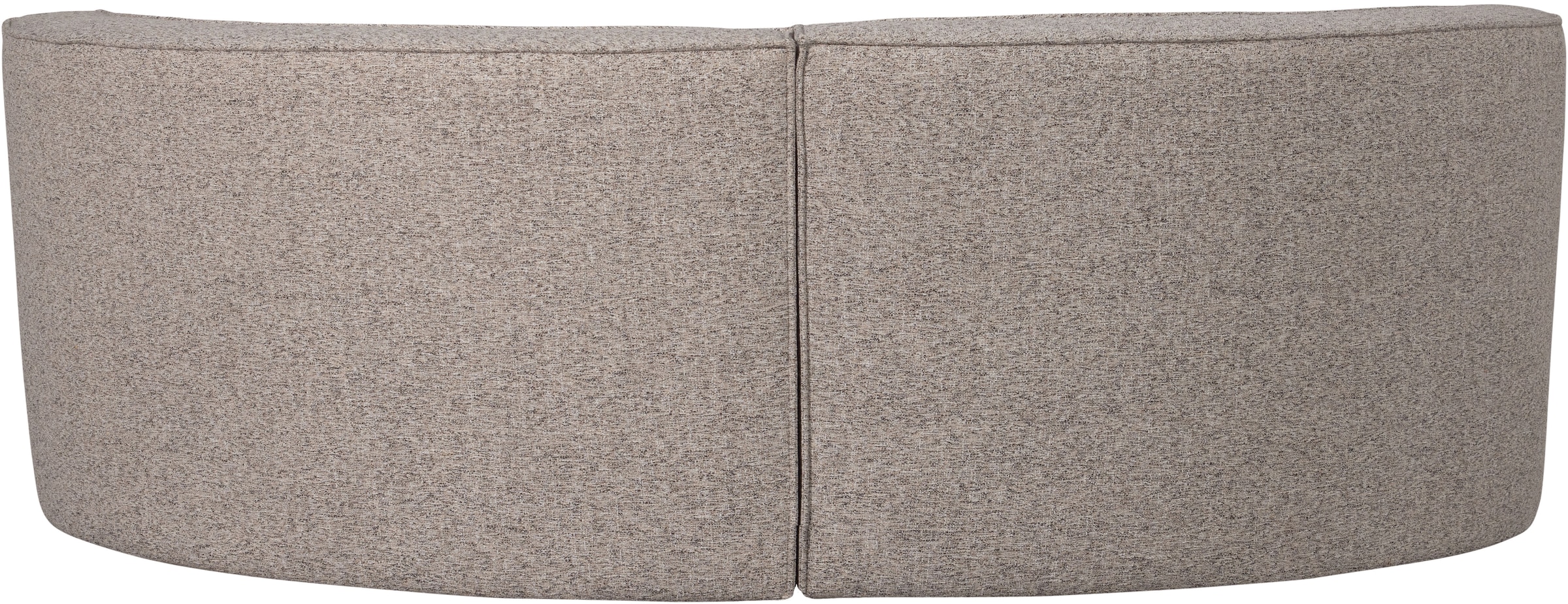 WOOOD Küchensofa »Europa mit runder Formgebung und Grobgewebe-Bezug B262 x T131 x H85 cm« Sehr hohe Verschleißfestigkeit, Tragkraft 300 kg, Teflon-Imprägnierung