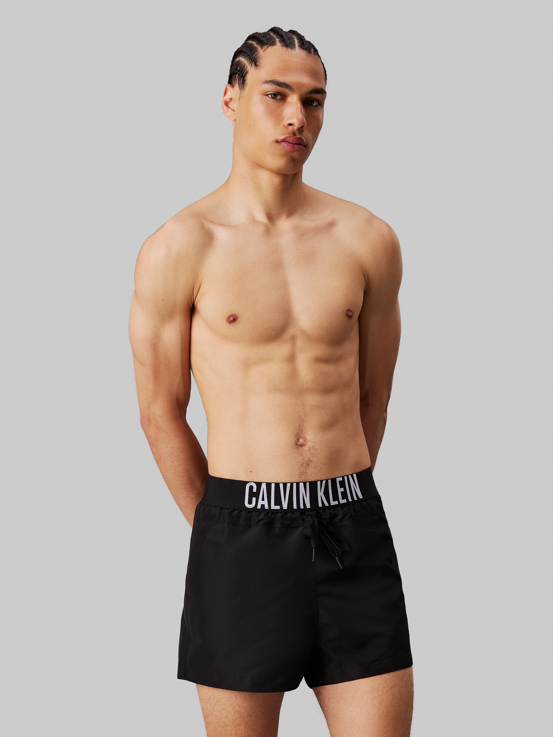 Calvin Klein Swimwear Badeshorts "SHORT WB", mit Logobund