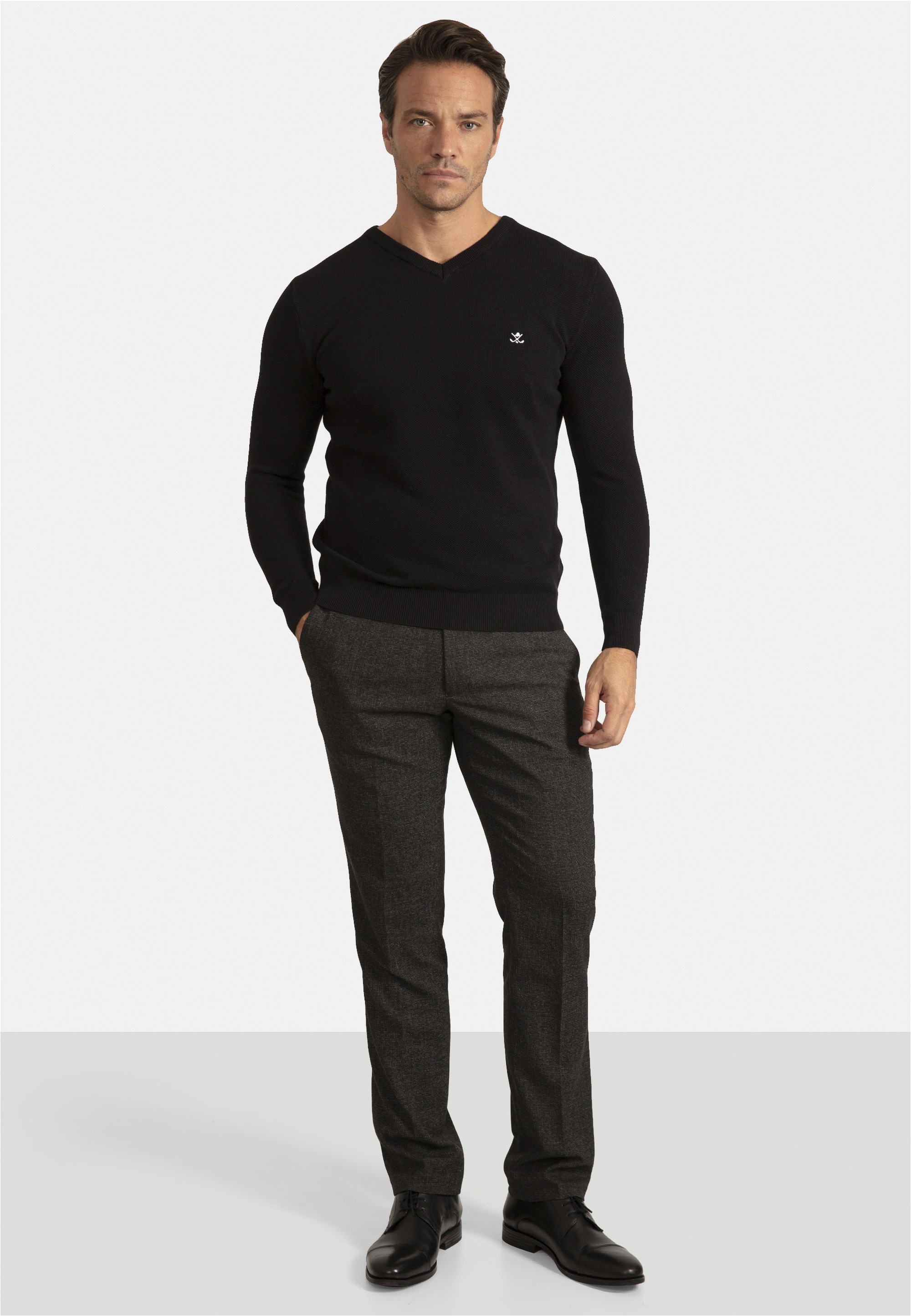 SIR RAYMOND TAILOR V-Ausschnitt-Pullover »Liva«, mit elegantem V-Ausschnitt