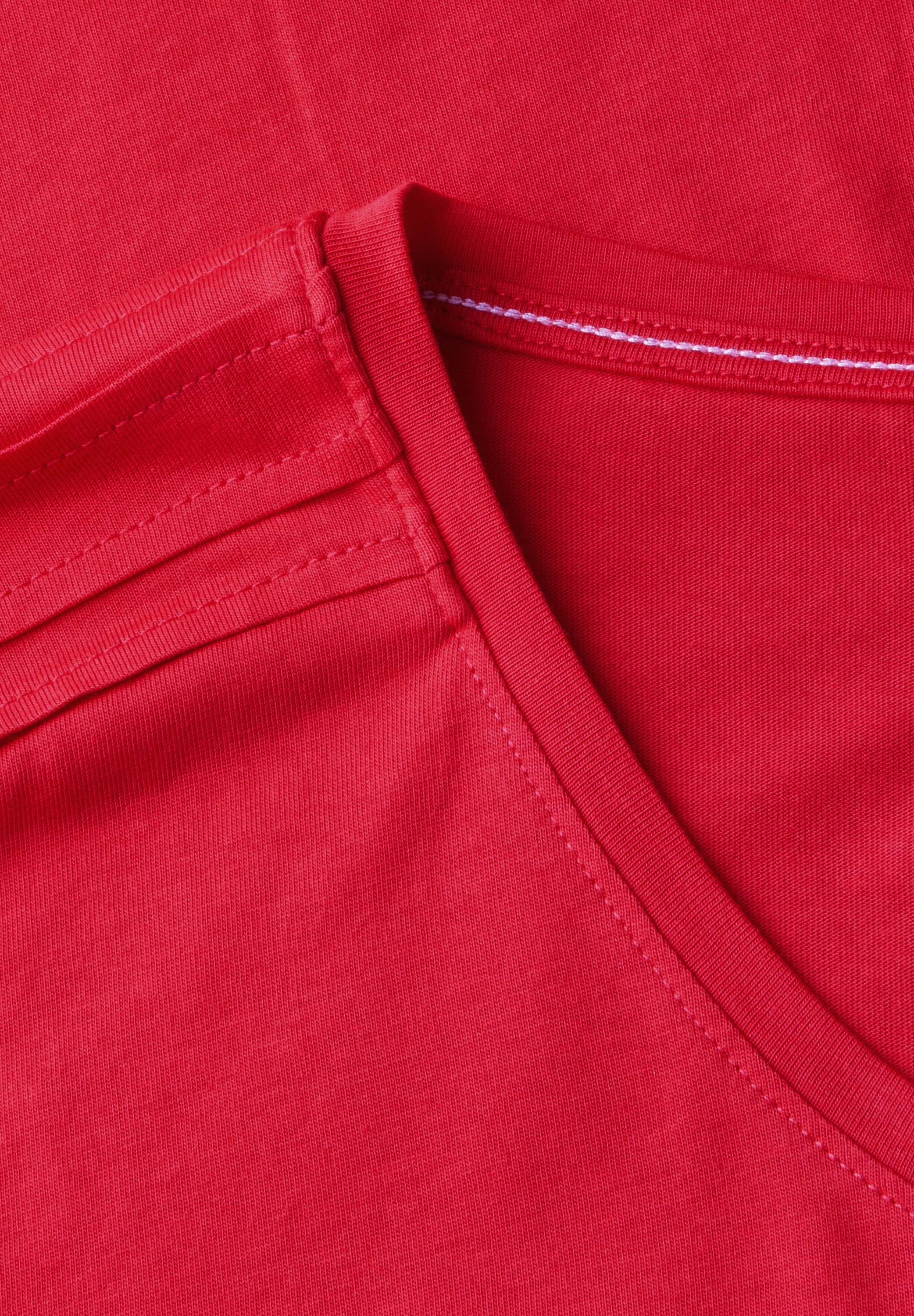 Cecil V-Shirt, mit Elastiksaum