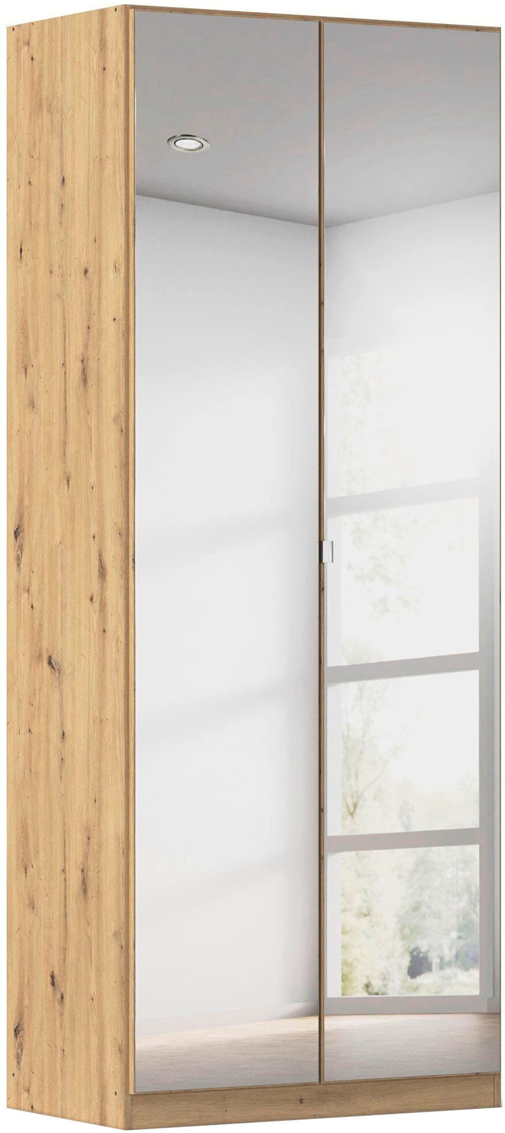OTTO home Kleiderschrank "Mehrzweckschrank Aktenschrank Möbel Mietswohnung Schlafzimmer OTELI" erhältlich in Breiten 91-360 cm, ab Breite 136cm inkl. Innenschubladen, mit zusätzlichen Einlegeböden, optional mit Spiegel MADE IN GERMANY