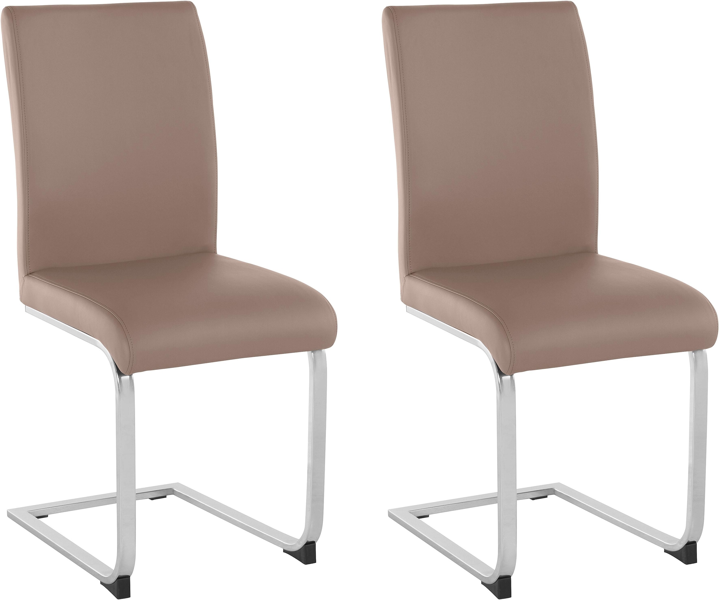 Home affaire Freischwinger "Charissa" (Set) 2 Stk.Bezug in verschiedenen Qu günstig online kaufen