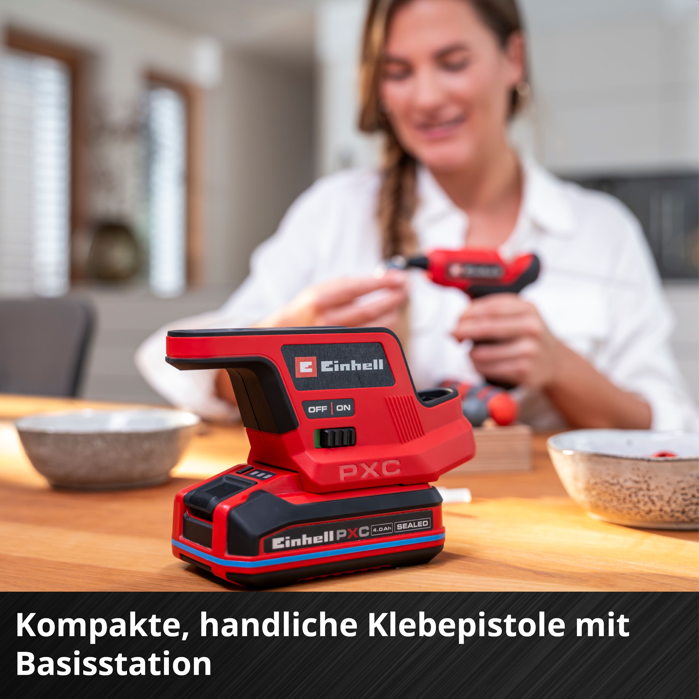 Einhell Heißklebepistole »TE-CG 18/7 Li - Solo«