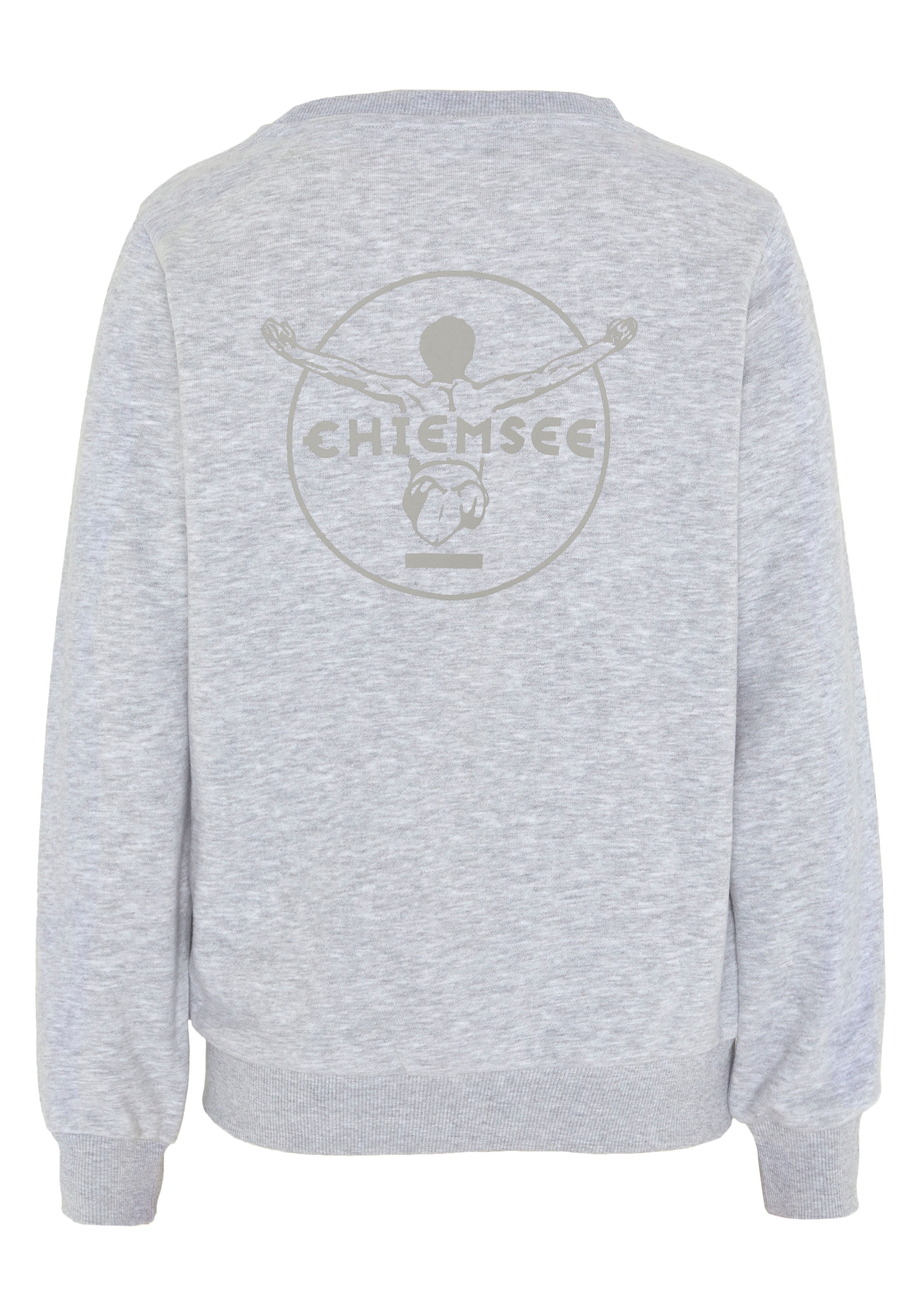 Chiemsee Sweatshirt , - mit gro&szlig;em, tonalen Logo Rubber Print auf dem R&uuml;cken<br/>
