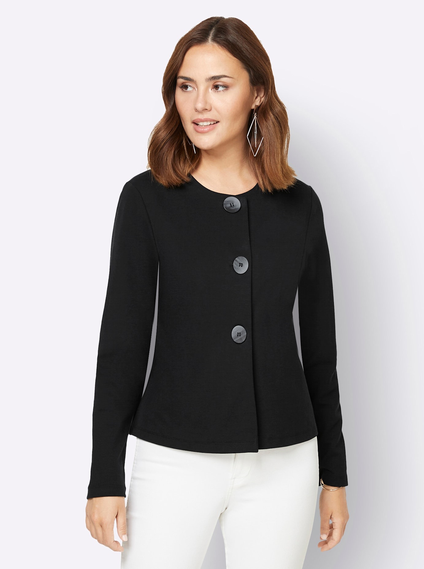 creation L Shirtjacke "Shirtjacke", 1 Stk. günstig online kaufen