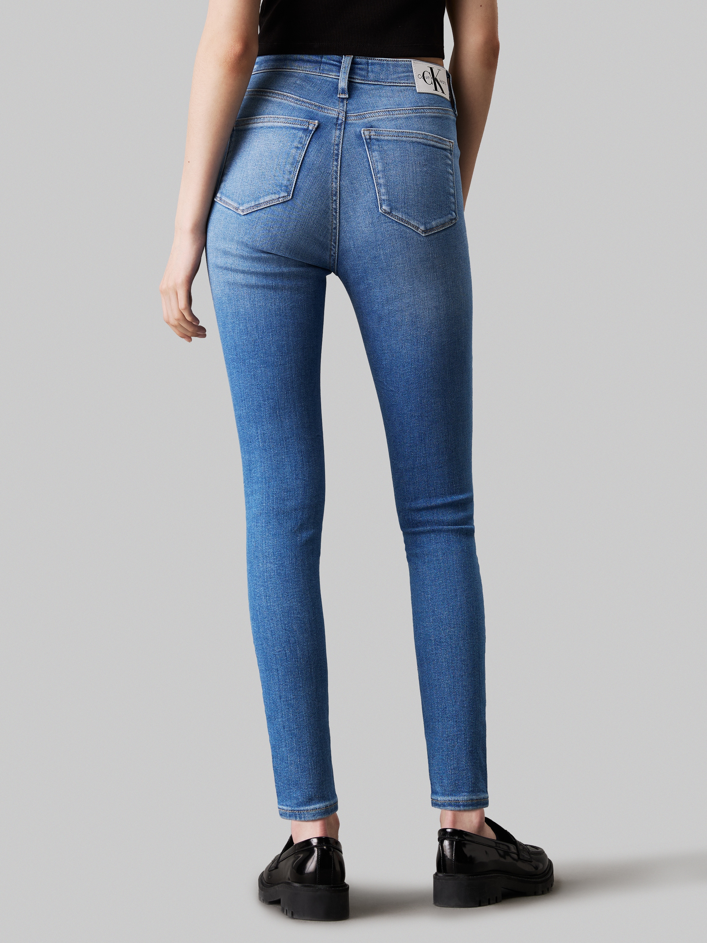 Calvin Klein Jeans Skinny-fit-Jeans »HIGH RISE SUPER SKINNY ANKLE«, im 5-Pocket-Style