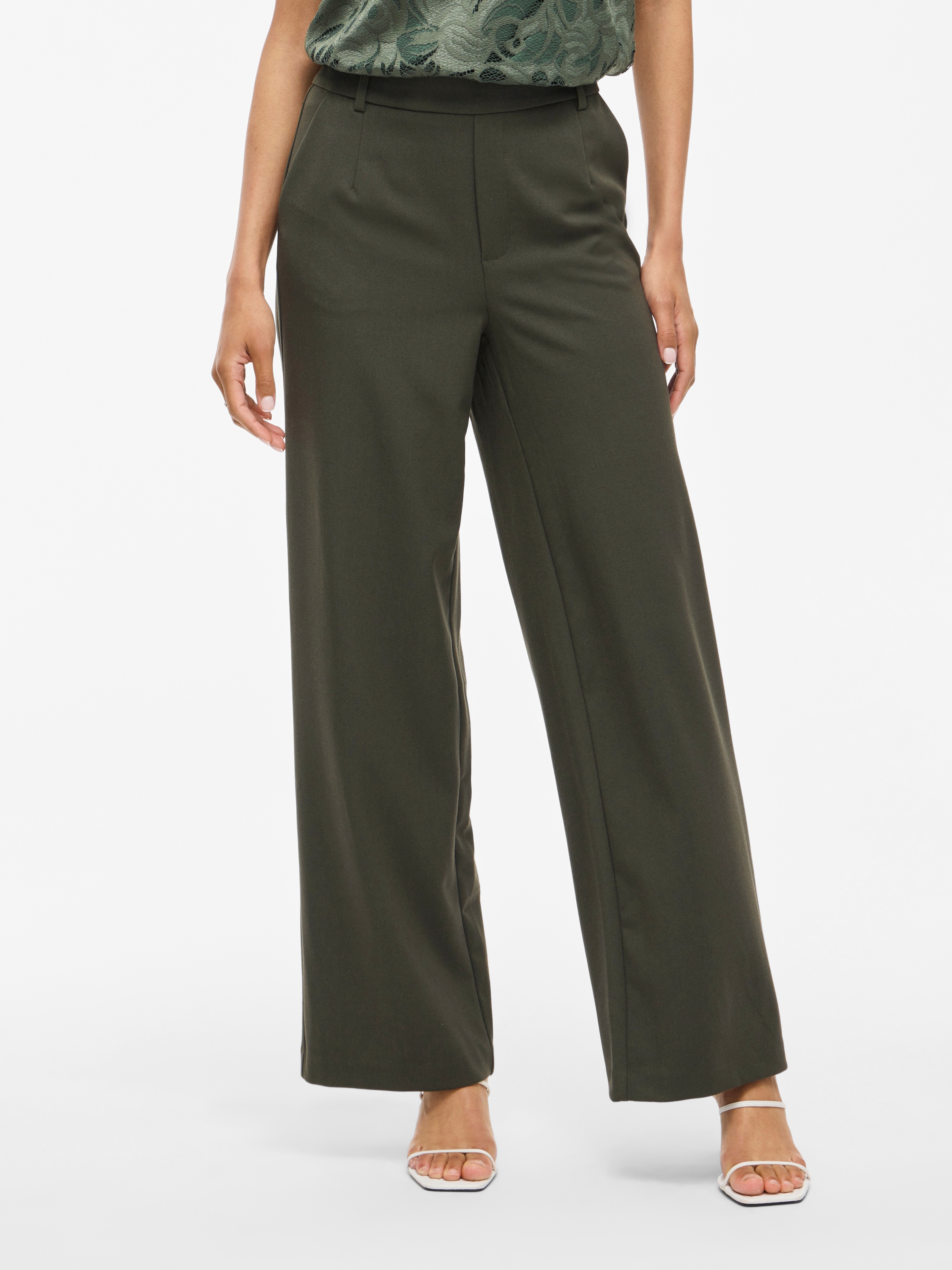 Vila Anzughose "VIVARONE HW WIDE PANT - NOOS" günstig online kaufen