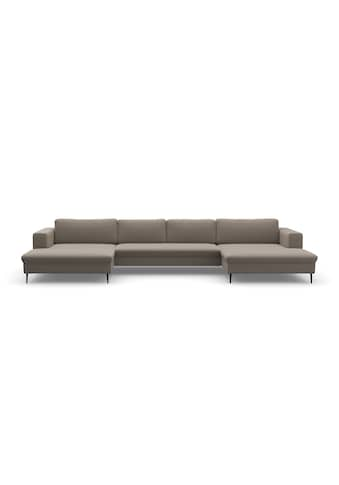 DOMO collection Sofa »Modica« XXL in madingas imitacij...