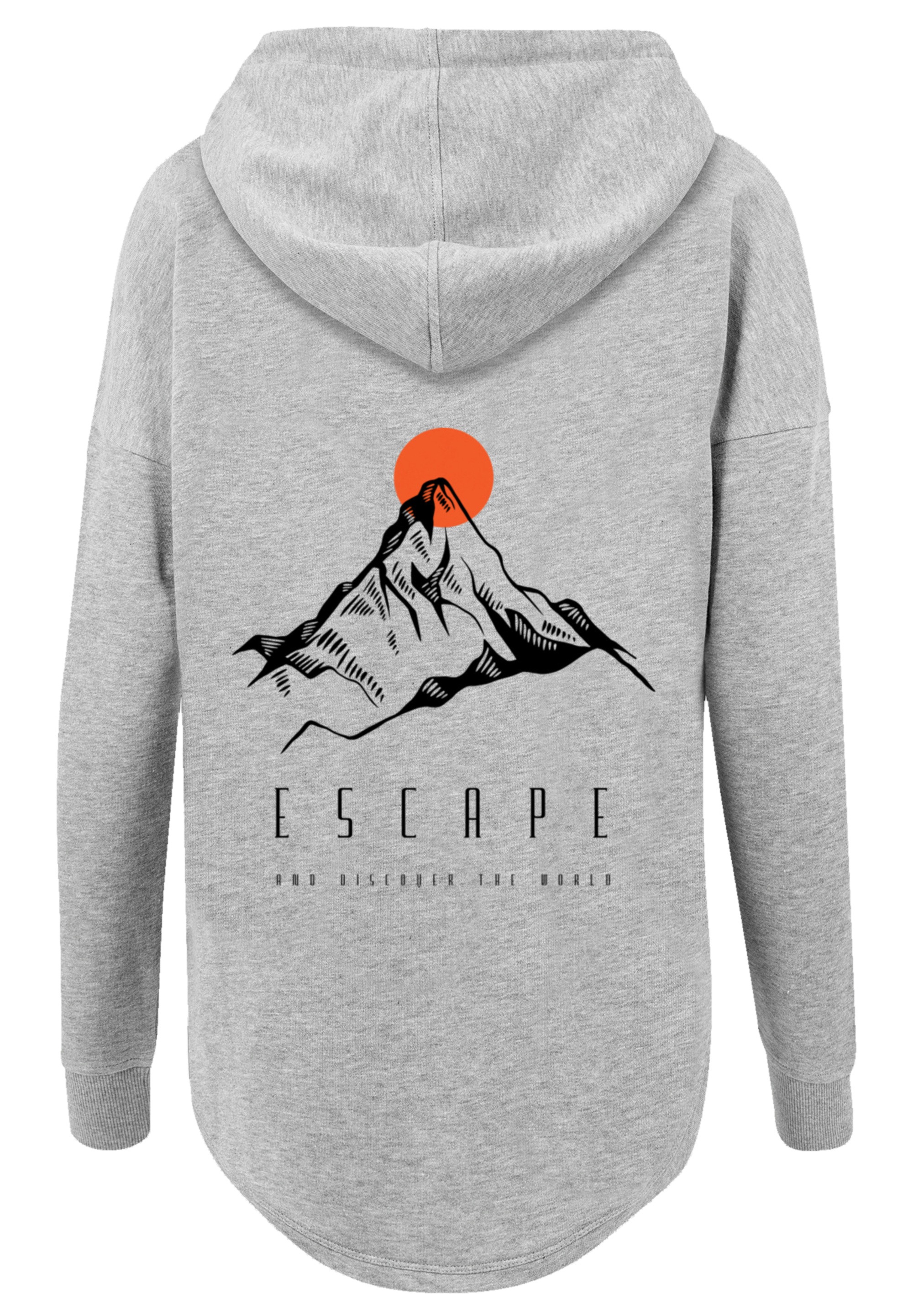 F4NT4STIC Kapuzenpullover "Oversize Escape Discover the World Mountain", Pr günstig online kaufen