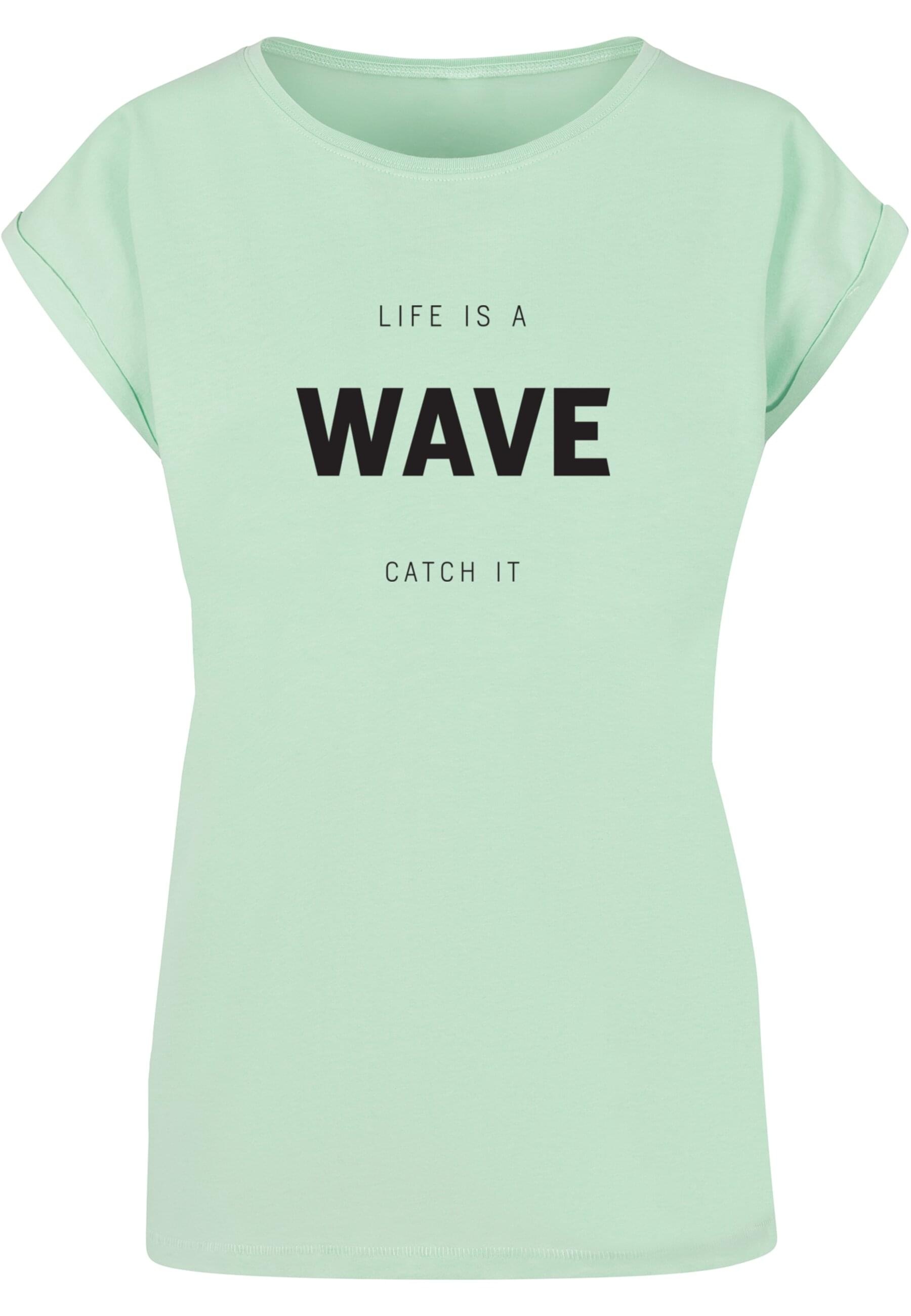 Merchcode T-Shirt "Merchcode Damen Ladies Summer - Life is a wave T-Shirt" günstig online kaufen