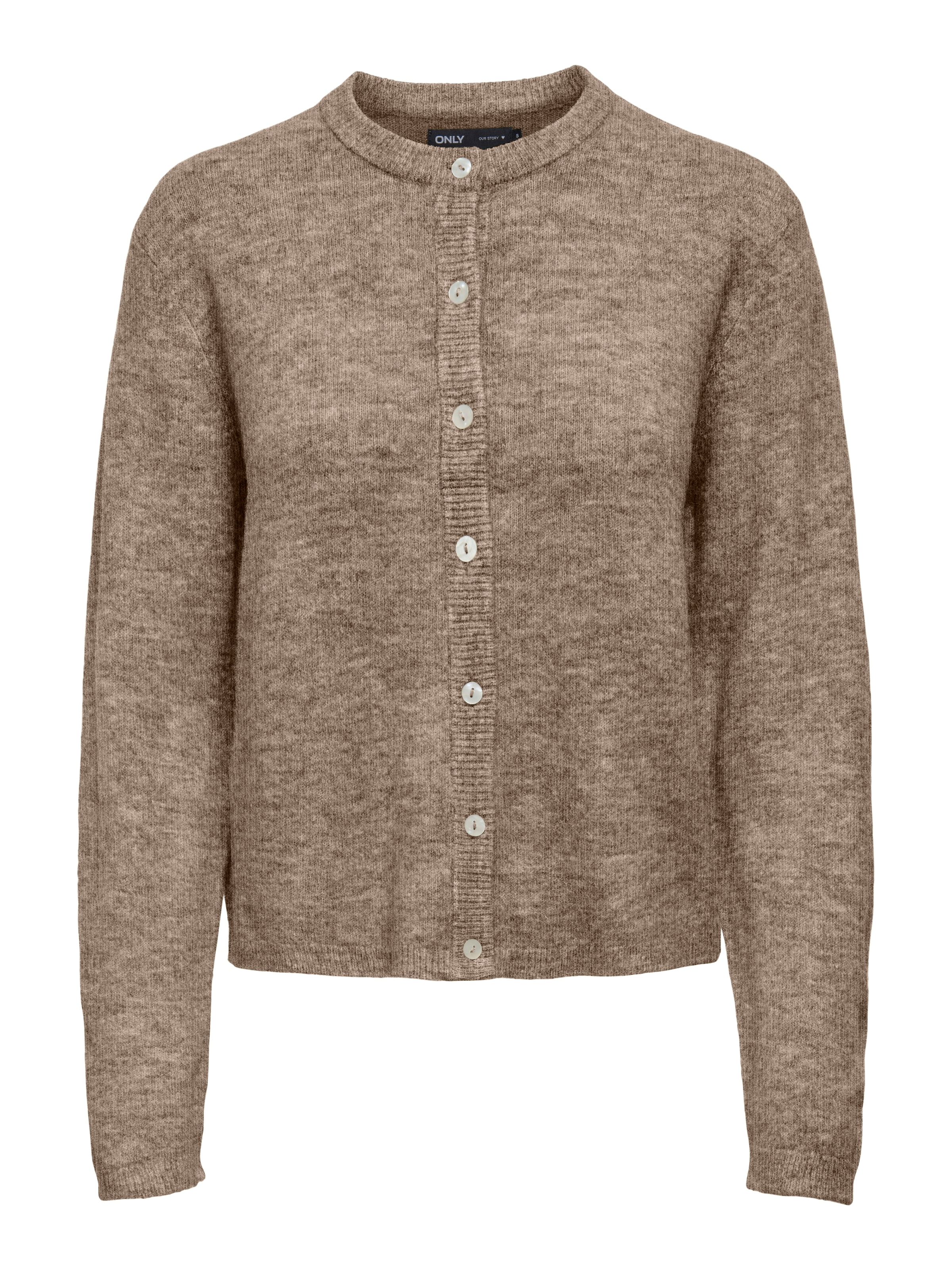 ONLY 1100000002199 "ONLSIMONI L/S O-NECK CARDIGAN KNT NOOS" Materialmix, relaxed fit