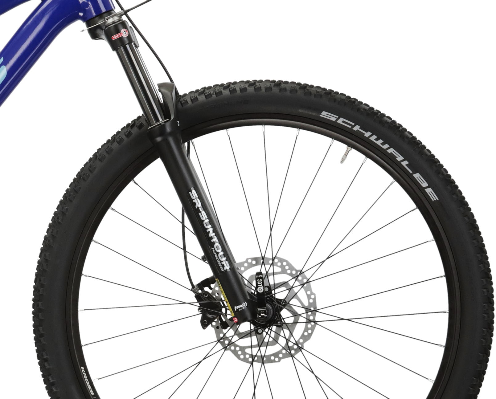 Kross Mountainbike »KROSS MTB Hardtail Level 5.0 29" blau 11 Gänge«, 11 Gang, Shimano, CUES U6000 Schaltwerk, Kettenschaltung