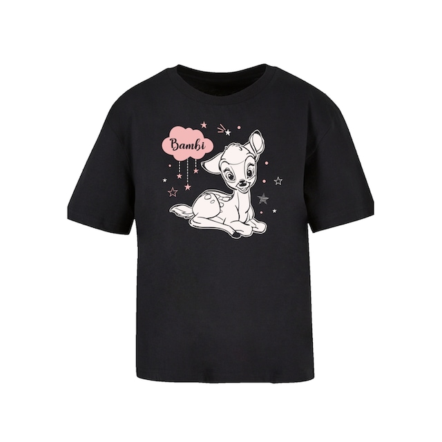 F4NT4STIC Premium Wolke«, bestellen T-Shirt BAUR Bambi Qualität online »Disney Pink |