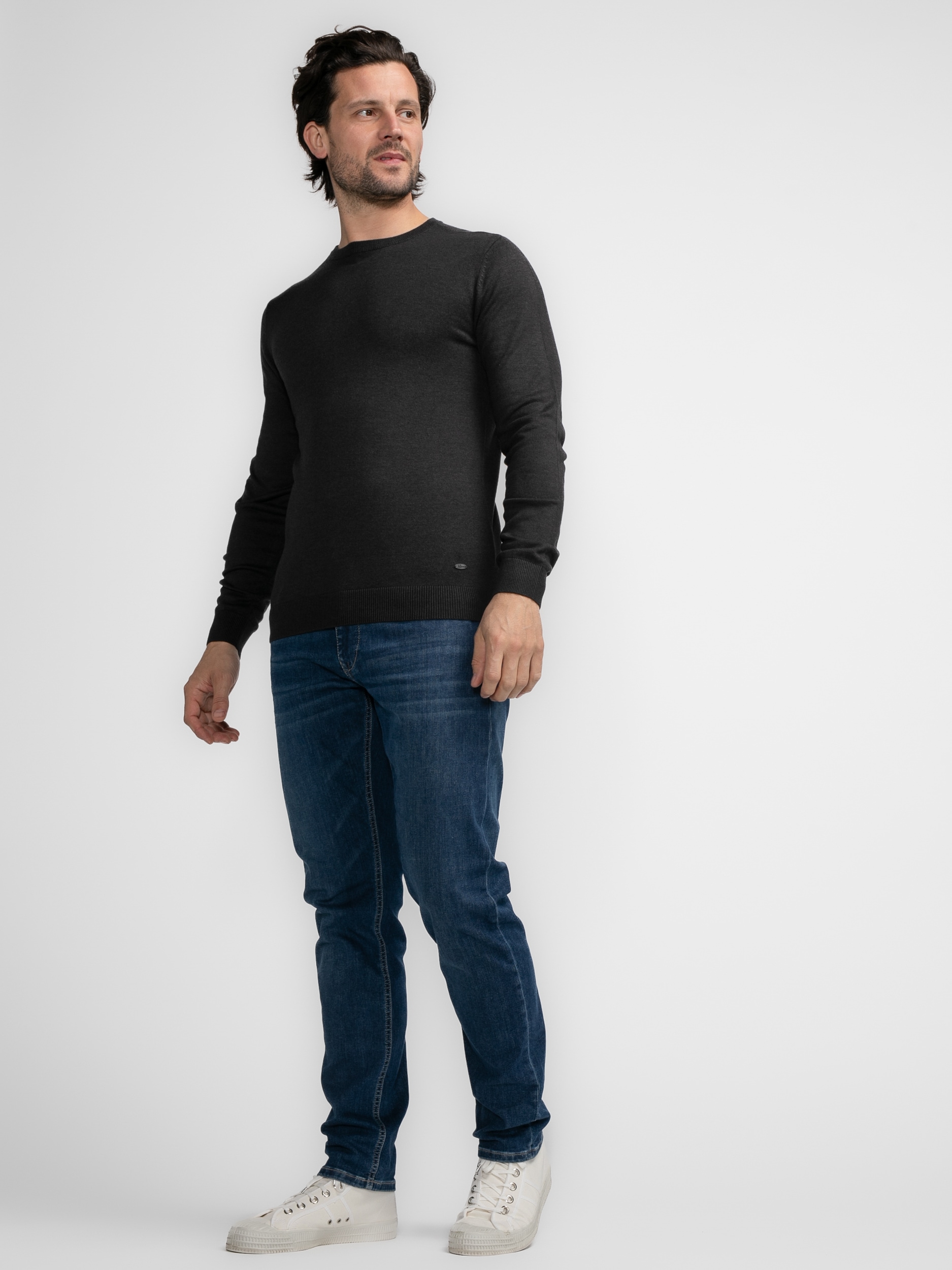 Petrol Industries Rundhalspullover »Men Knitwear Round Neck Basic«