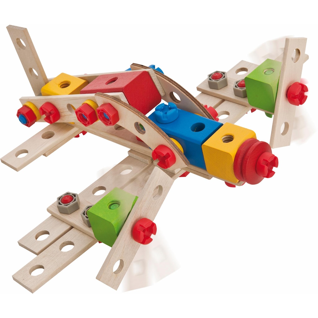 Eichhorn Konstruktionsspielsteine »Constructor große Lok, 100tlg.«, (100 St.)