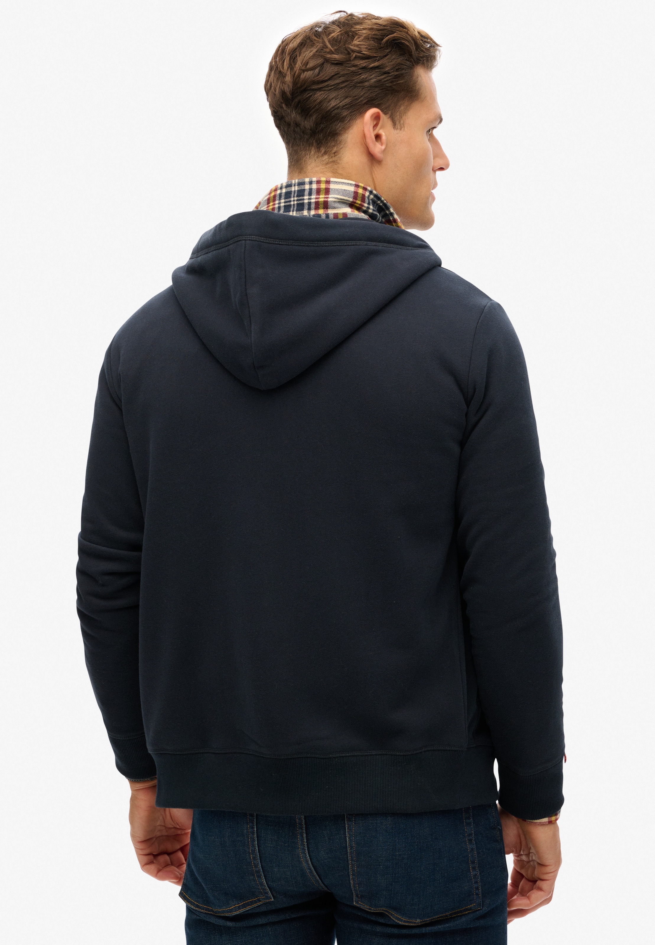 Superdry Kapuzensweatjacke »ESSENTIAL LOGO ZIP HOODIE HB«