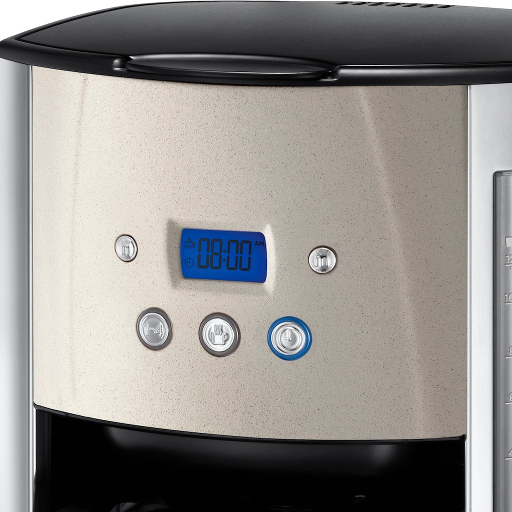 RUSSELL HOBBS Filterkaffeemaschine »Luna Stone 26990-56«, 1,5 l Kaffeekanne, Papierfilter, 1x4