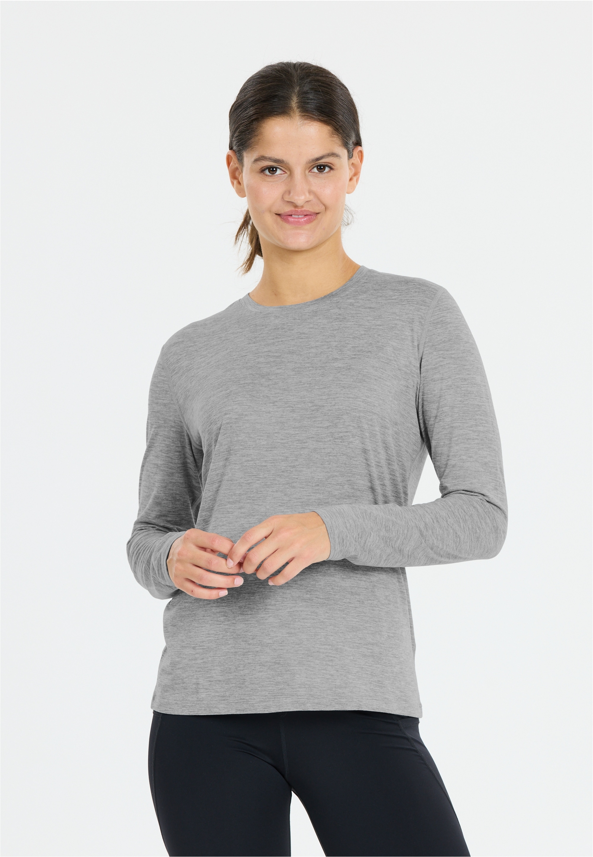 ENDURANCE Langarmshirt "Alvaly" mit 4-Wege-Stretch und Quick Dry-Technologie