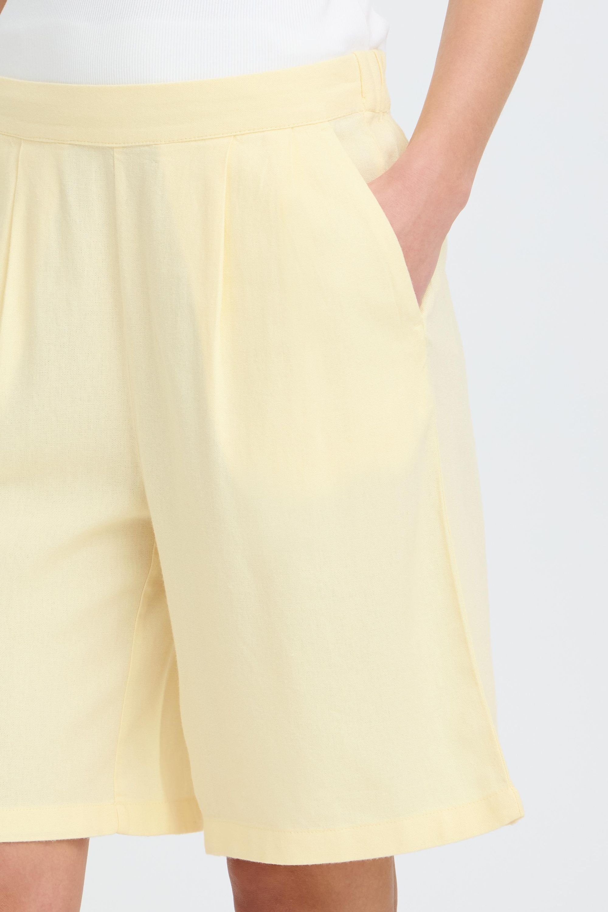 OXMO Leinenhose »Leinenhose OXNInna Linen Mix Bermuda«