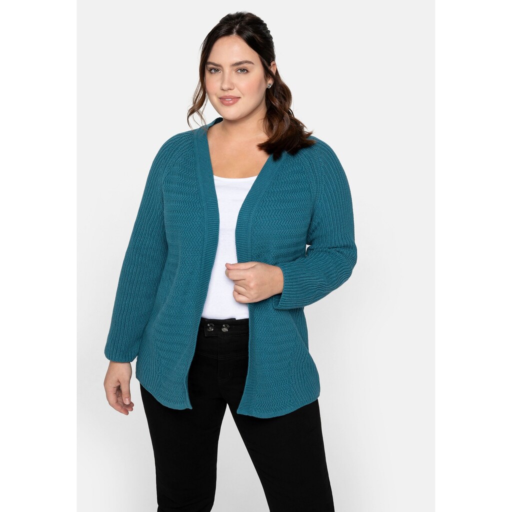 Sheego Strickjacke »Strickjacke«