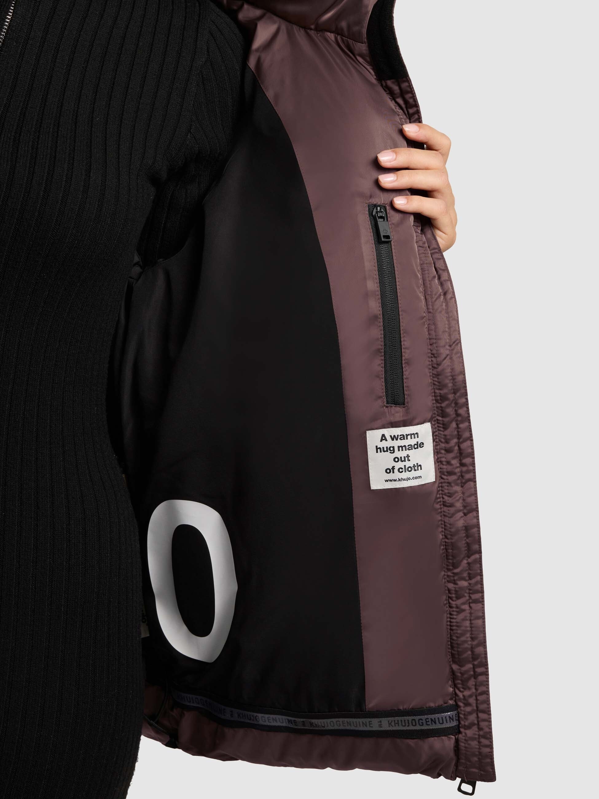 khujo Steppjacke »ISETT2« mit Kapuze