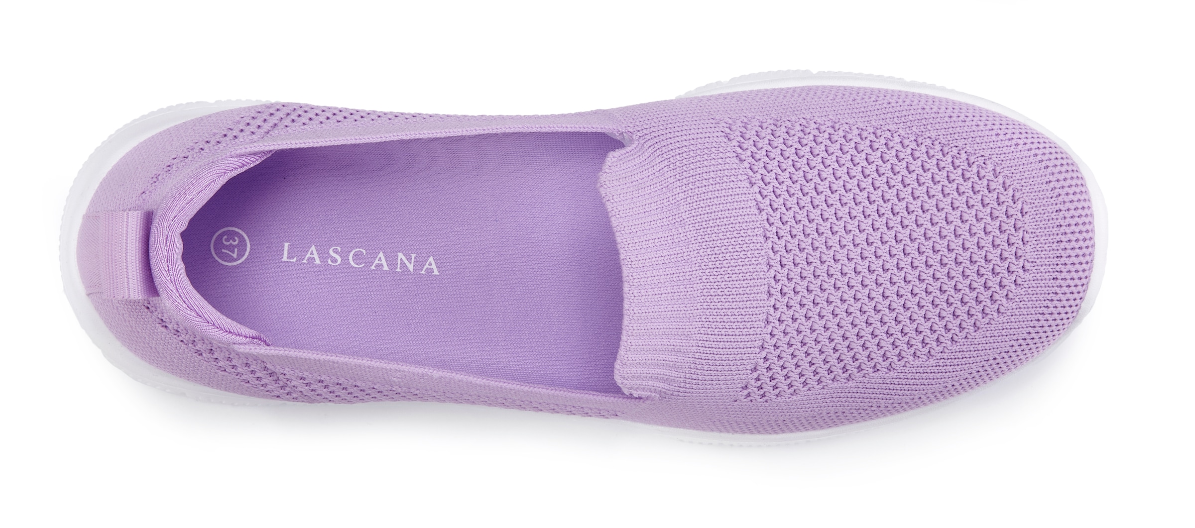 LASCANA Slipper, Slip-On-Sneaker, Halbschuh, ultraleichter Sneaker, VEGAN