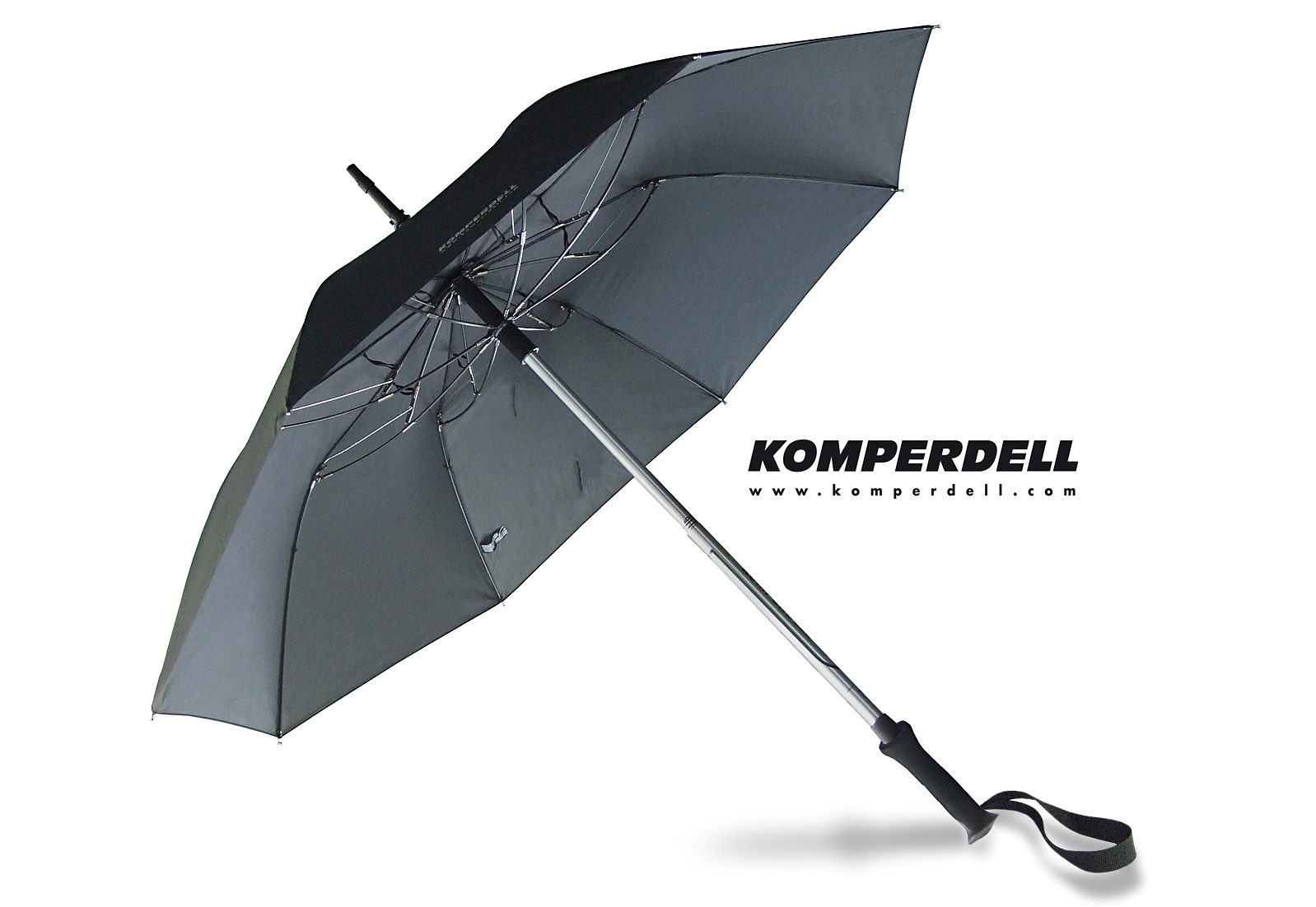 online m. Schirm«, Wanderstock Stockregenschirm Teleskop-Wanderstock integriertem mit kaufen BAUR EuroSCHIRM® integriertem | »KOMPERDELL