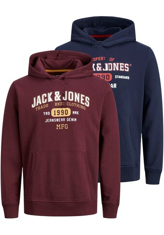 Jack & Jones Junior Kapuzensweatshirt »JJSTAMP SWEAT HOOD 2PK«, (Packung, 2 tlg.,... kaufen