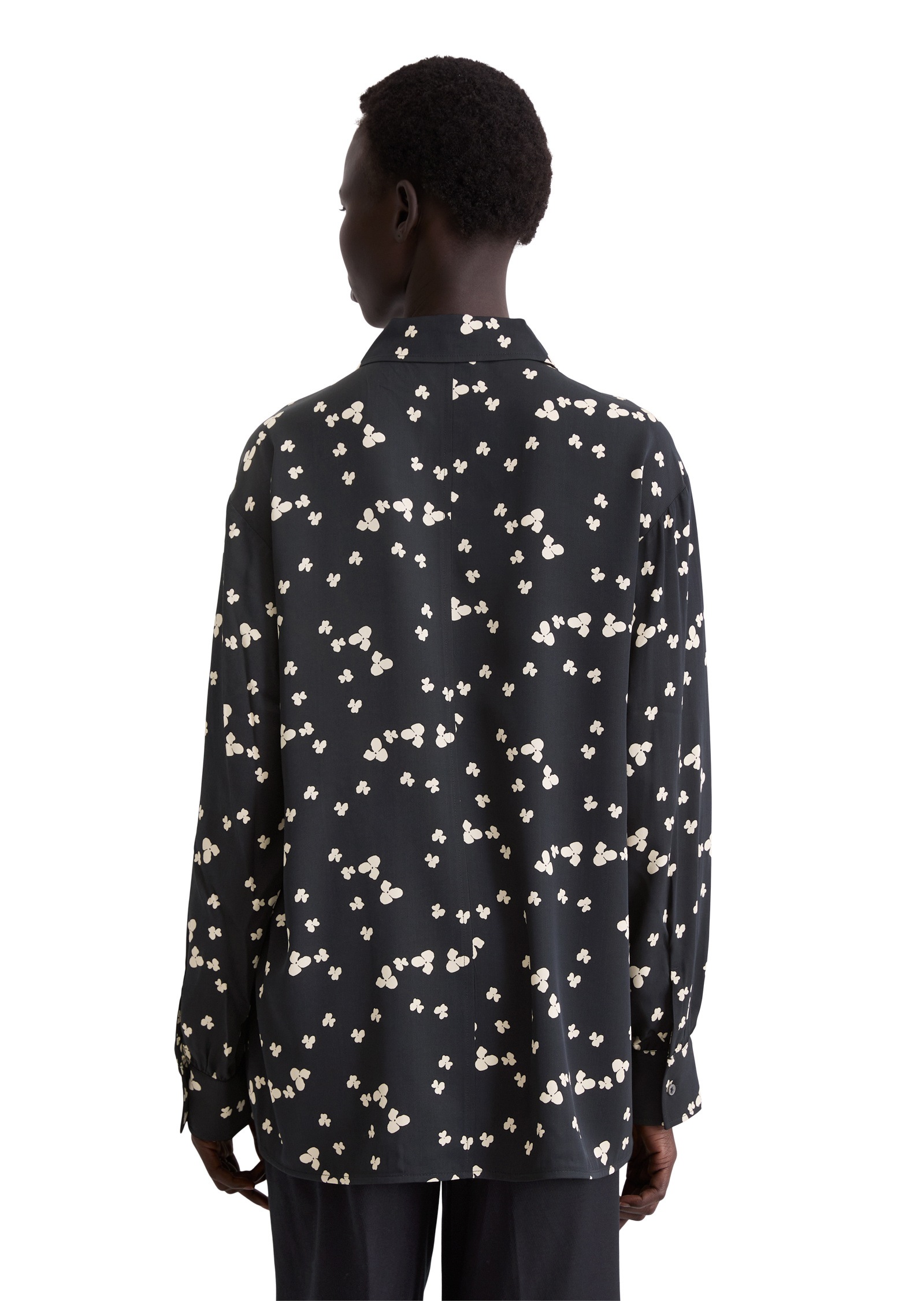 Marc O'Polo Long Sleeve Blouse Dark Blue 40 2
