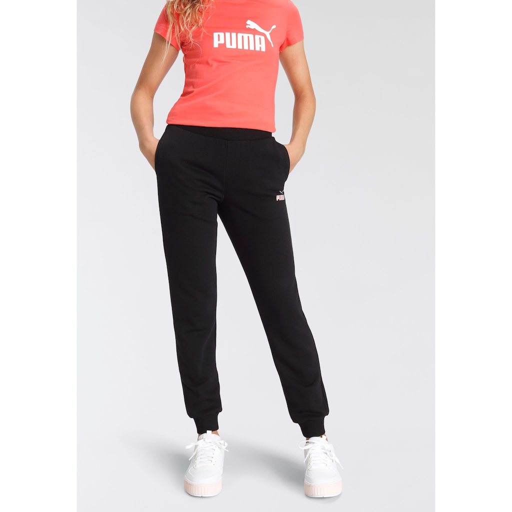 PUMA Jogginghose »ESS+ Bloom Sweatpants TR cl G«