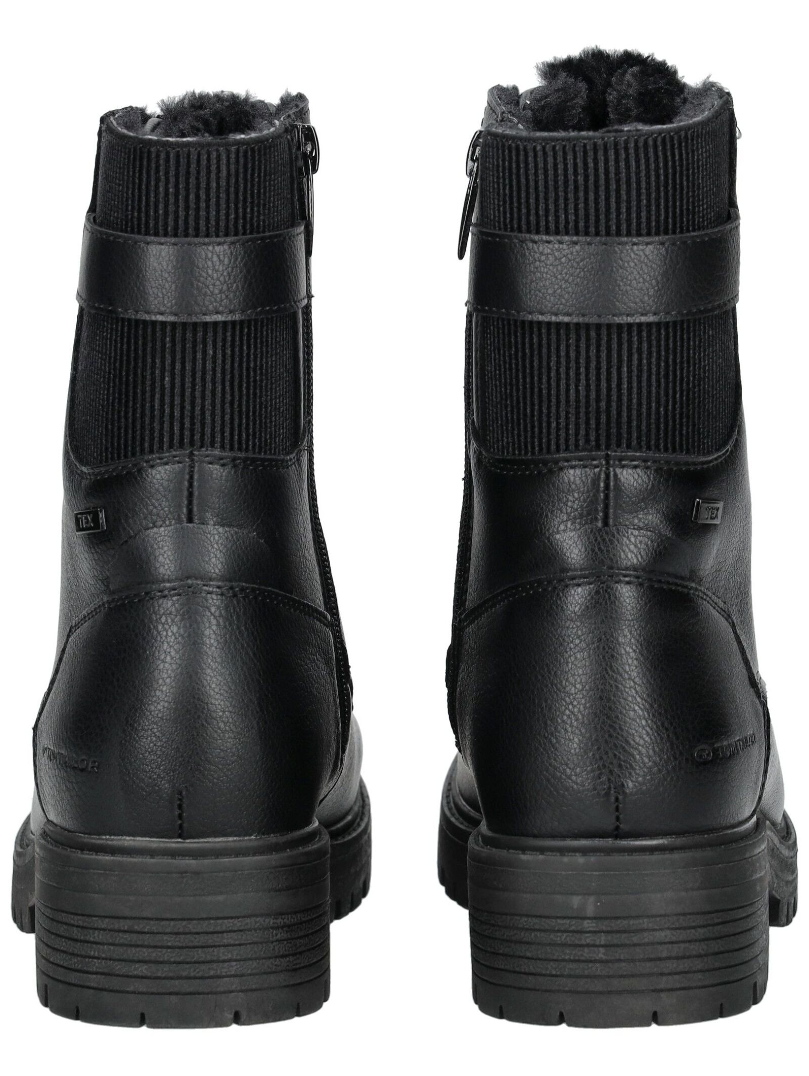 TOM TAILOR Schnürstiefelette »Tom Tailor Stiefelette Lederimitat/Textil«