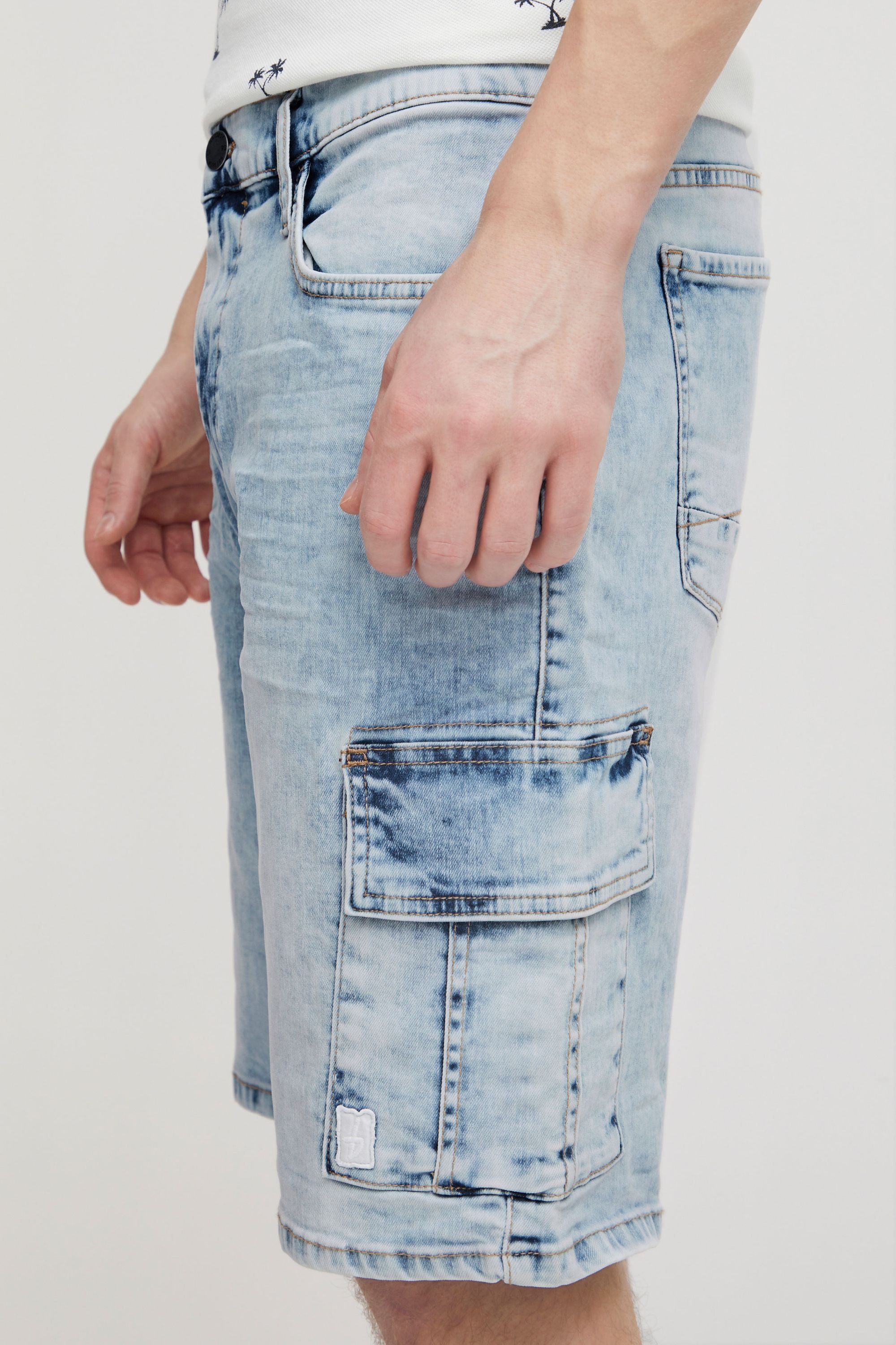 Blend Jeansshorts »BHDenim« Stilvolle Cargo Shorts mit Taschen