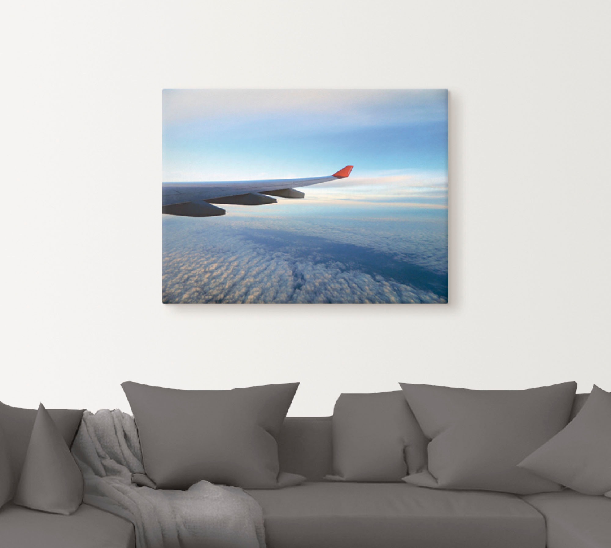 Artland Wandbild »Flugzeug«, Flugzeuge & Helikopter, (1 St.), als Wandaufkleber in verschied. Größen