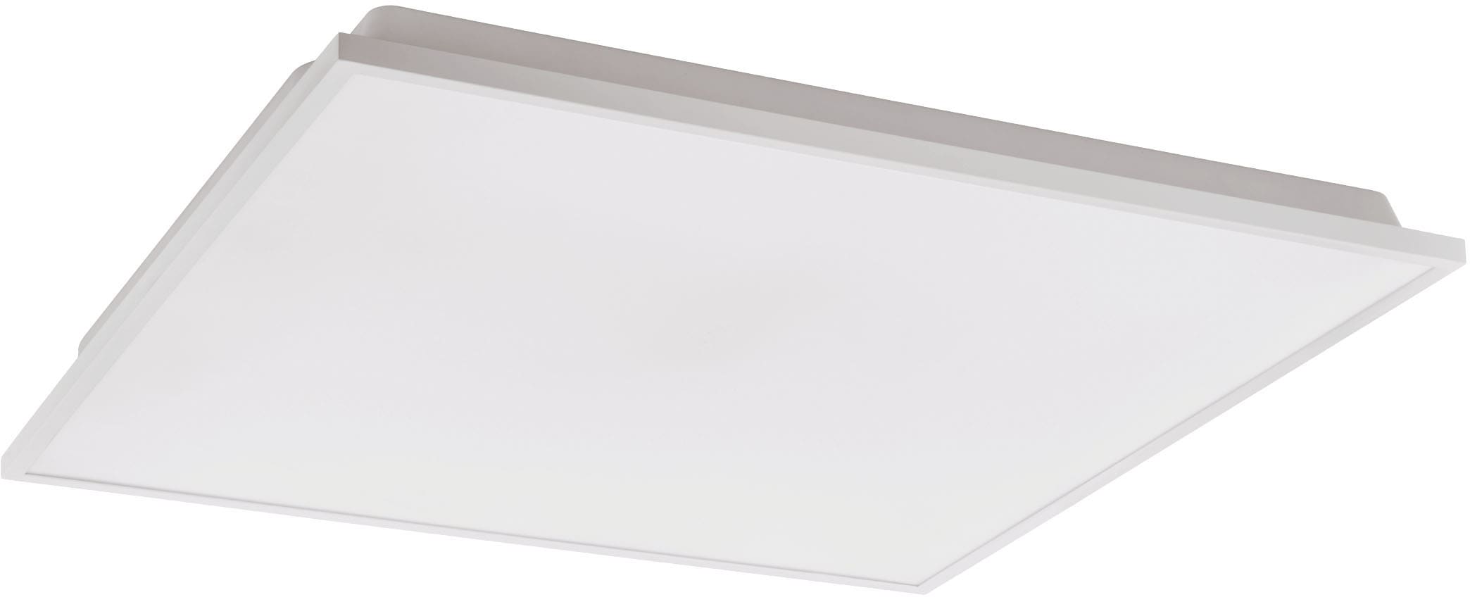 EGLO Deckenleuchte »HERRORA-Z«, Leuchtmittel LED-Modul | LED fest integriert, Deckenleuchte in weiß aus Alu - 22W - warmweiß - kaltweiß