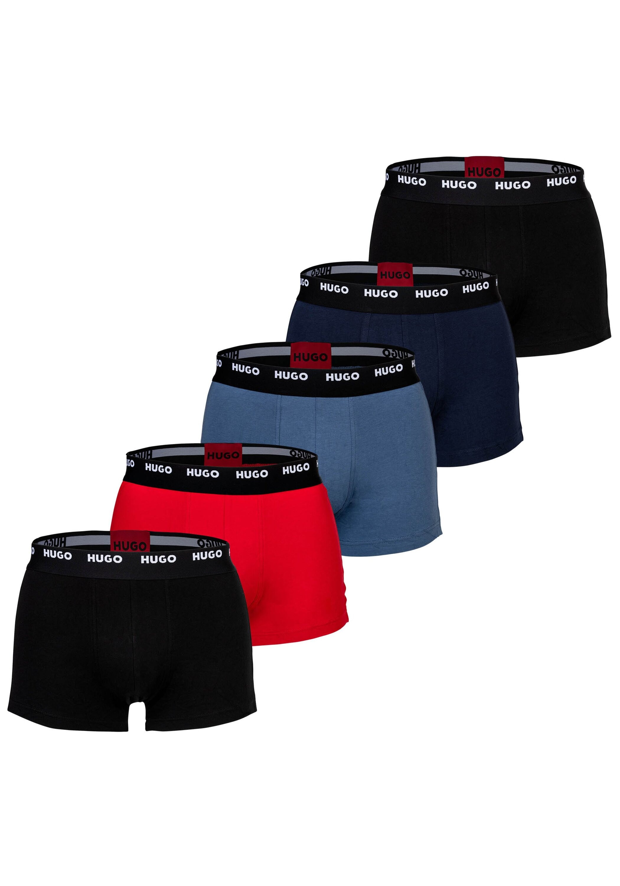 HUGO Boxershorts "Boxershort TRUNK FIVE PACK 10241868 02 5er Pack" günstig online kaufen