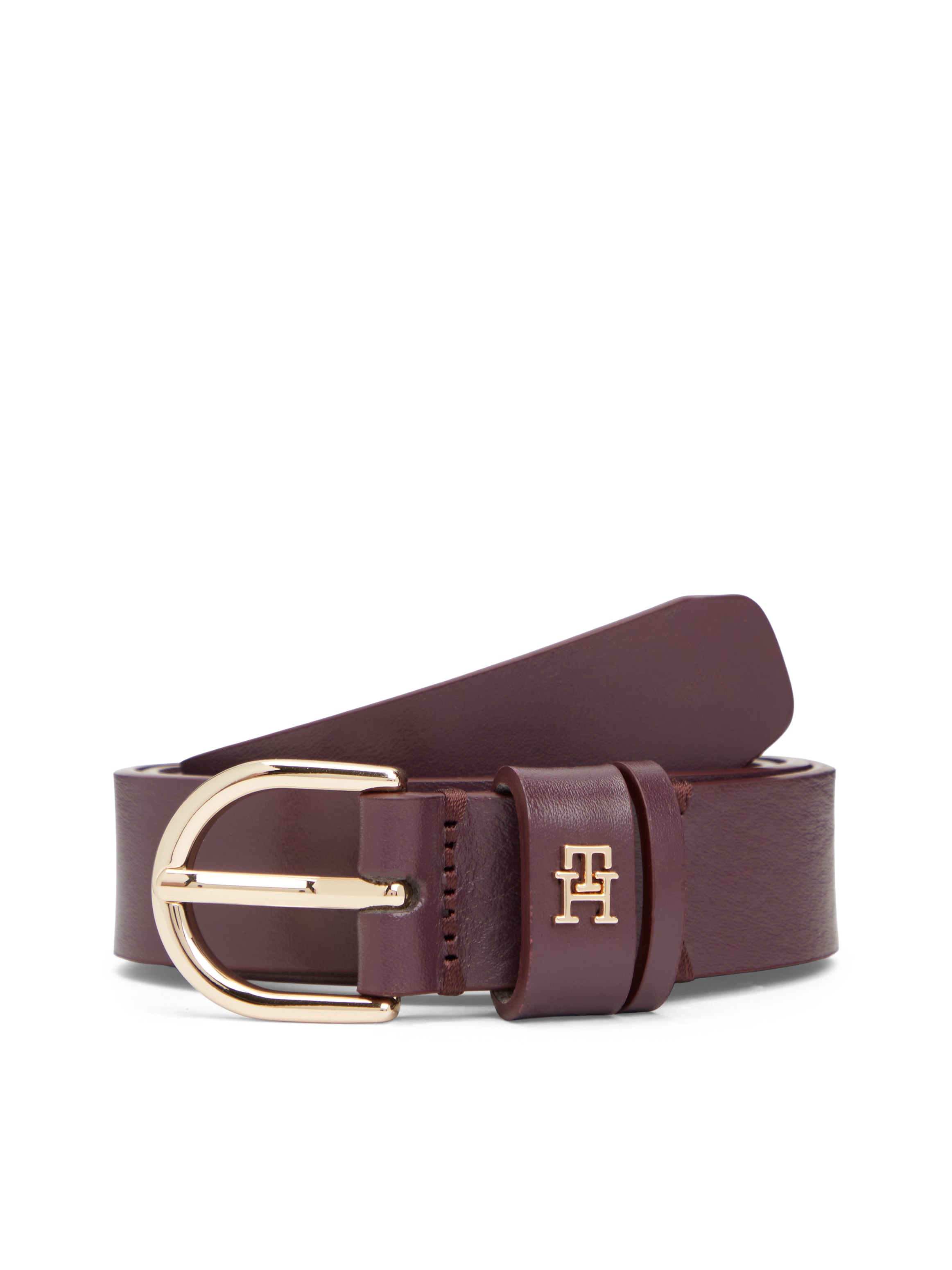 Tommy Hilfiger Ledergürtel "ESSENTIAL EFFORTLESS 2.5 cm breit GOLD" günstig online kaufen
