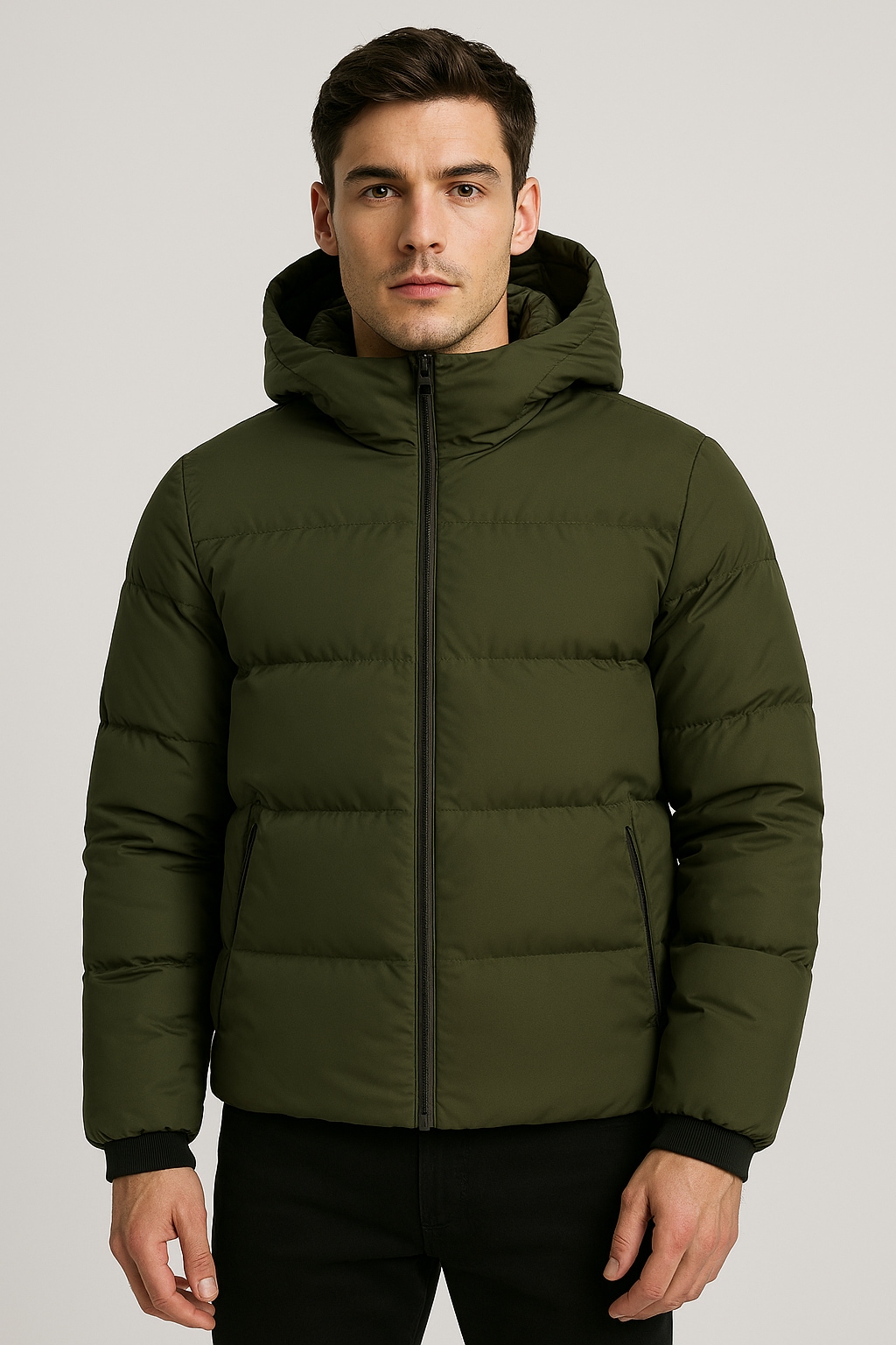 Jack & Jones Steppjacke "JJKAITO PUFFER JACKET BF" mit Kapuze günstig online kaufen
