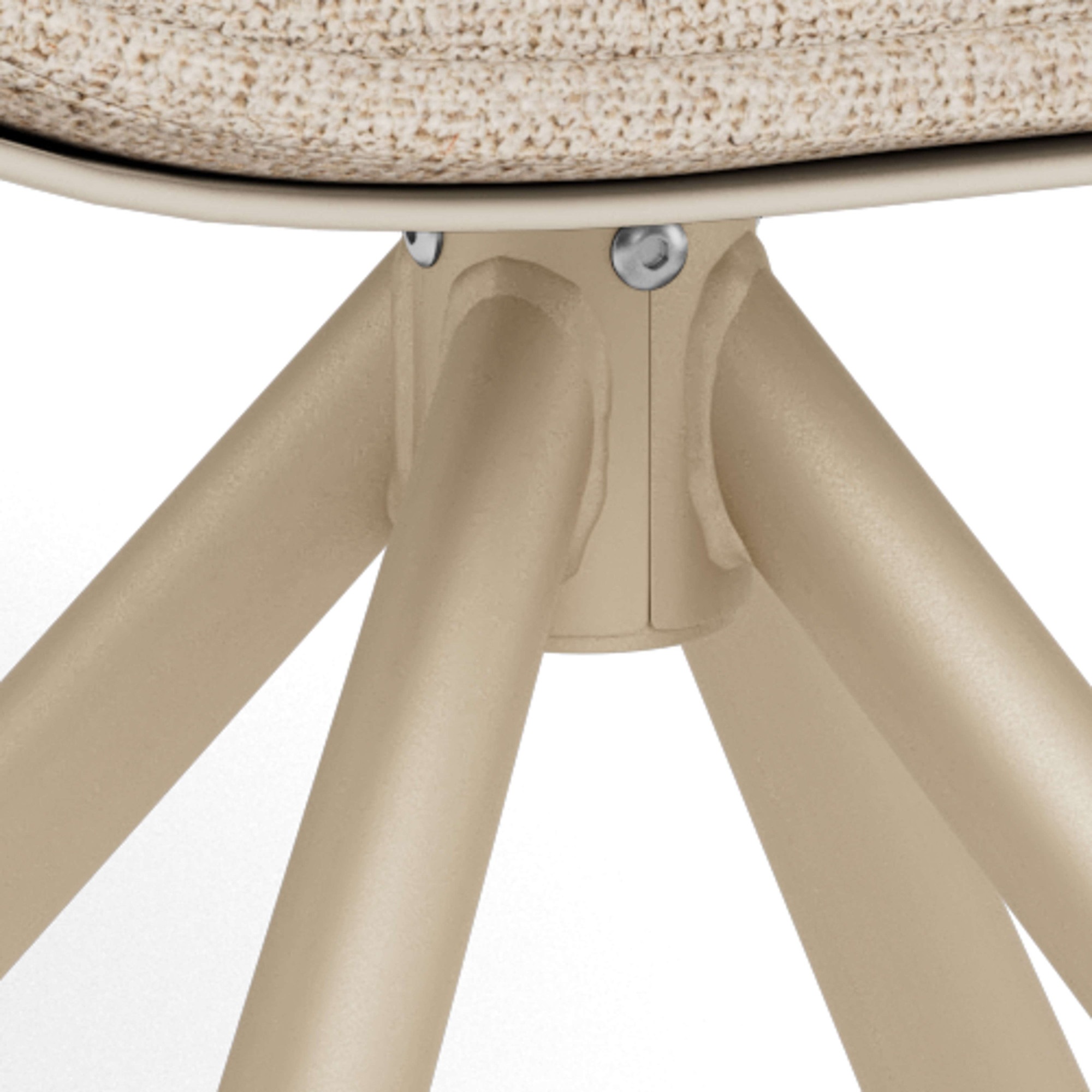 ACTONA GROUP Esszimmerstuhl »Polsterstuhl« (Set) Stuhl, beige, drehfunktion, Verpackungseinheit 2
