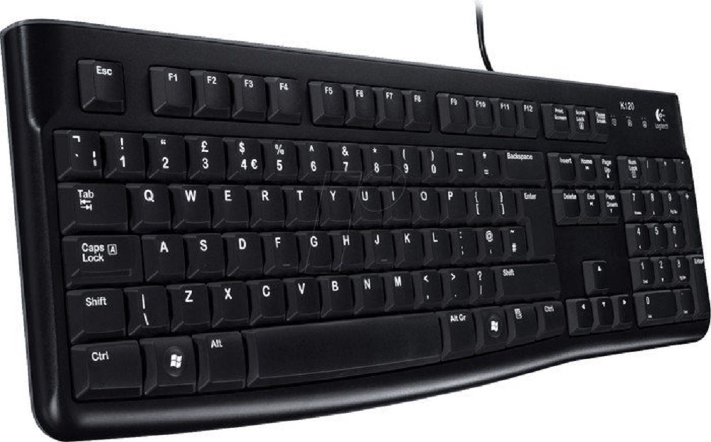 Logitech Tastatur »Keyboard K120 - NLB - NSEA Layout«