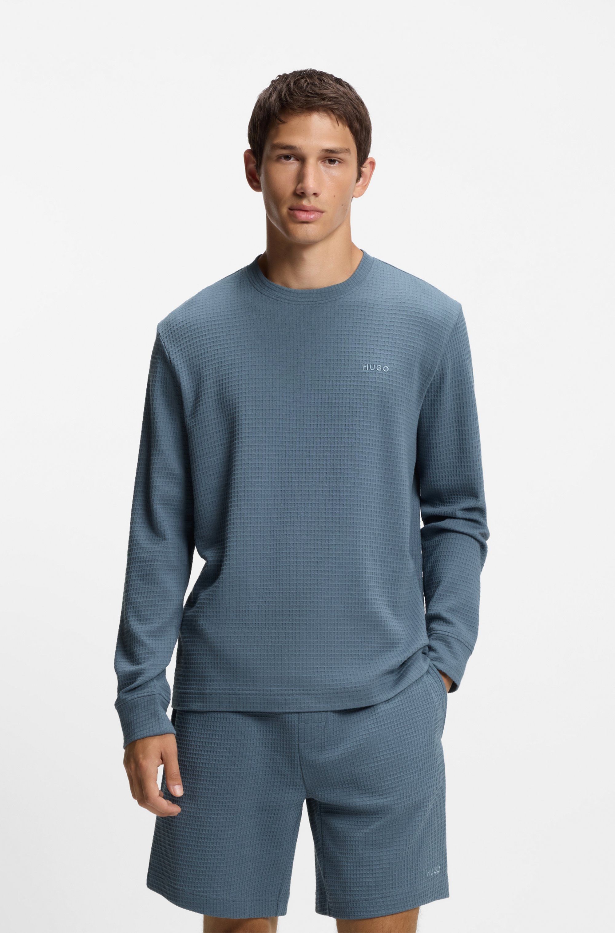 HUGO Underwear Pyjamaoberteil "Austin LS Shirt" günstig online kaufen