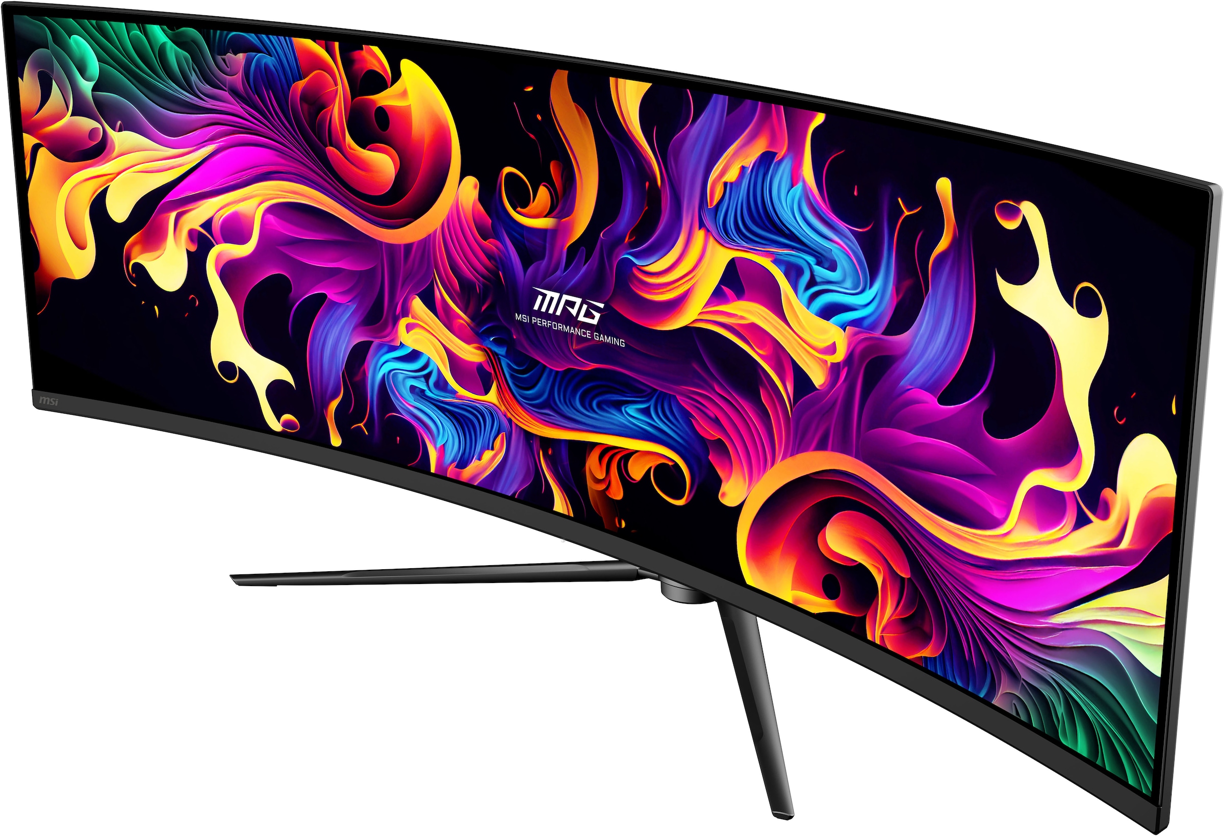 MSI Curved-OLED-Monitor »MPG 491CQPX QD-OLED« 125 cm/49 ″  5120 x 1440 px DQHD 0,03 Reaktionszeit 240 Hz