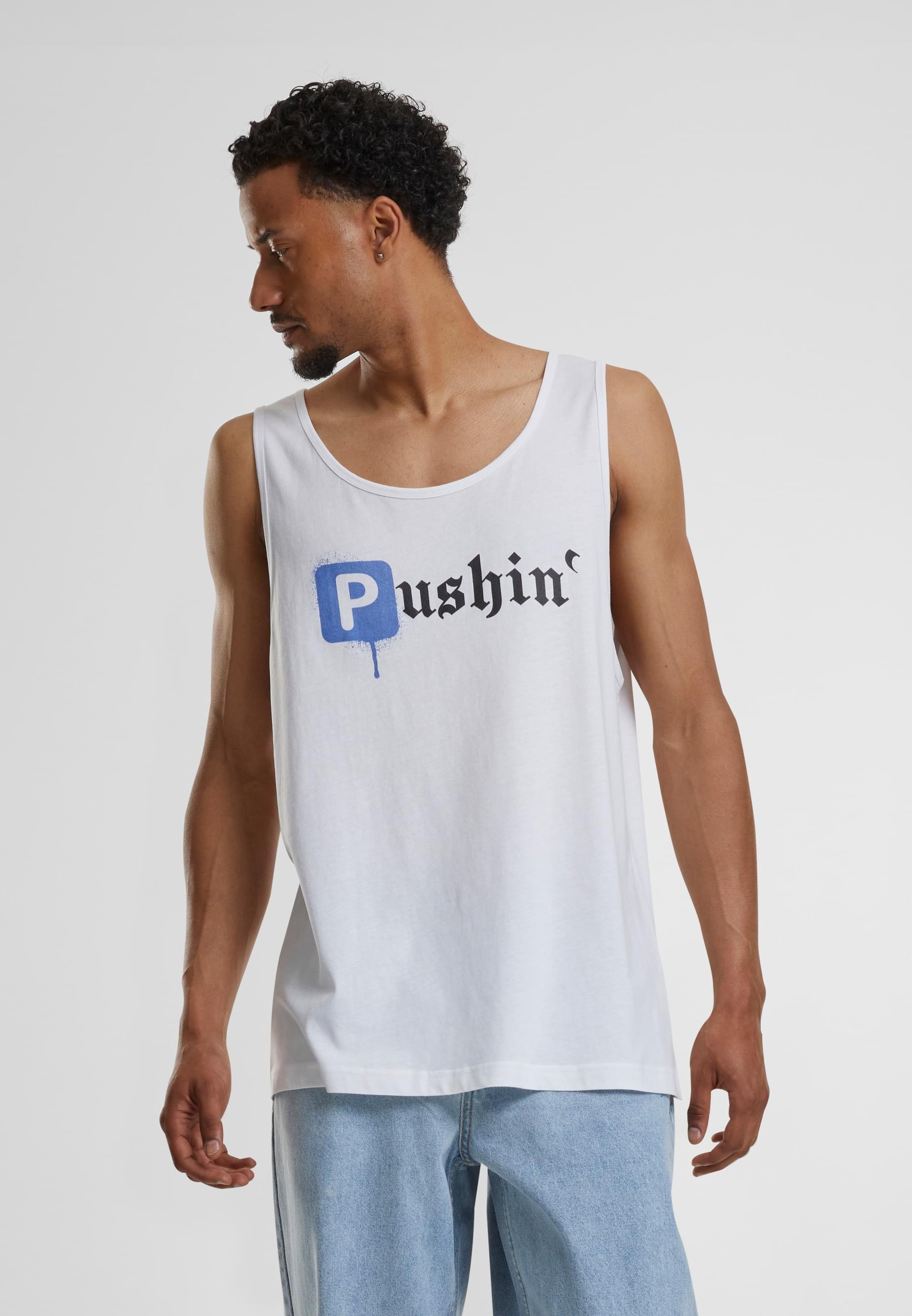 MisterTee Tanktop »MisterTee Herren Pushin P Tank Top«, (1 tlg.)