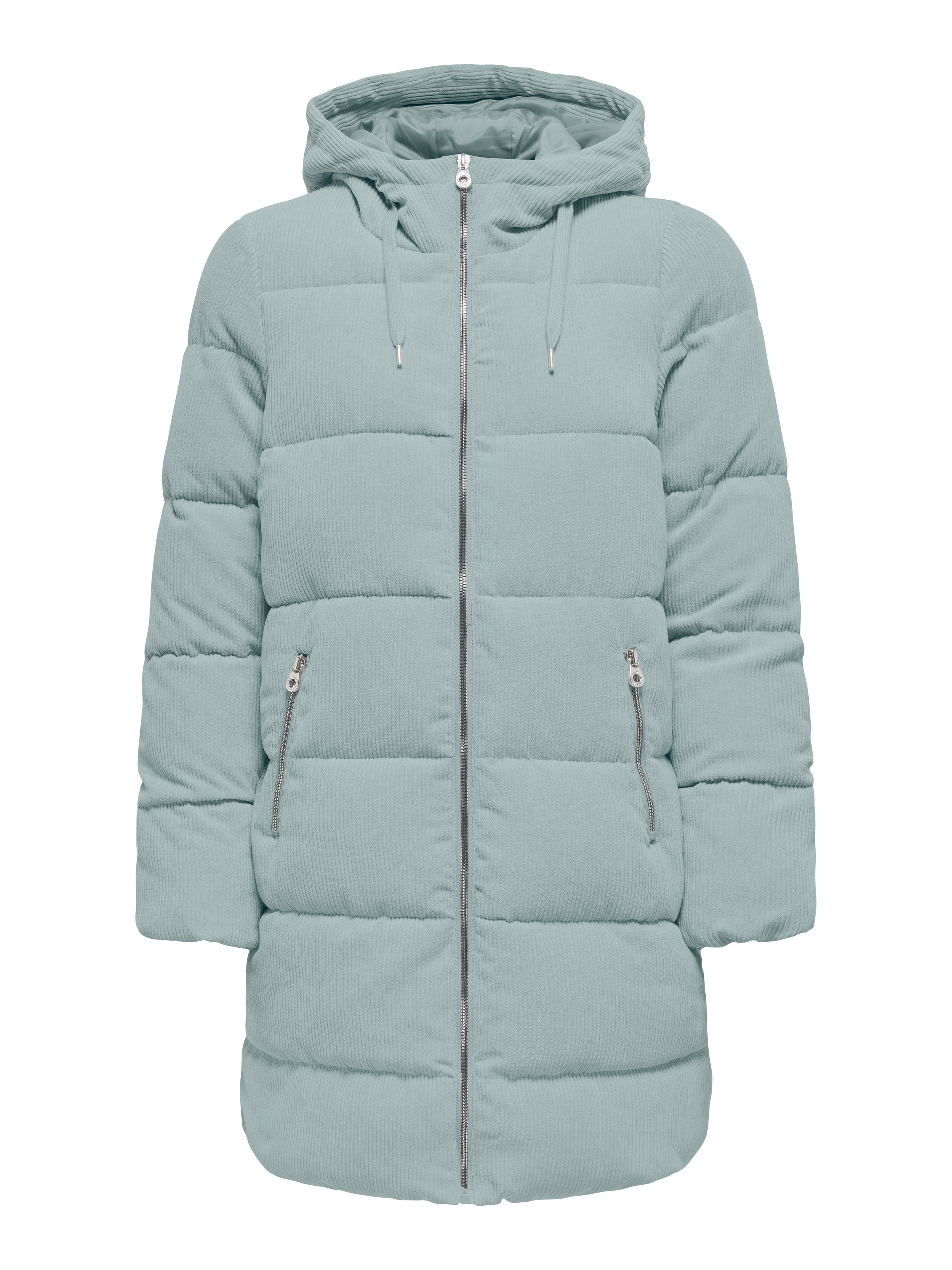 ONLY Steppjacke "ONLDOLLY LONG CORDUROY PUFFER OTW", mit Kapuze, aus feinem günstig online kaufen