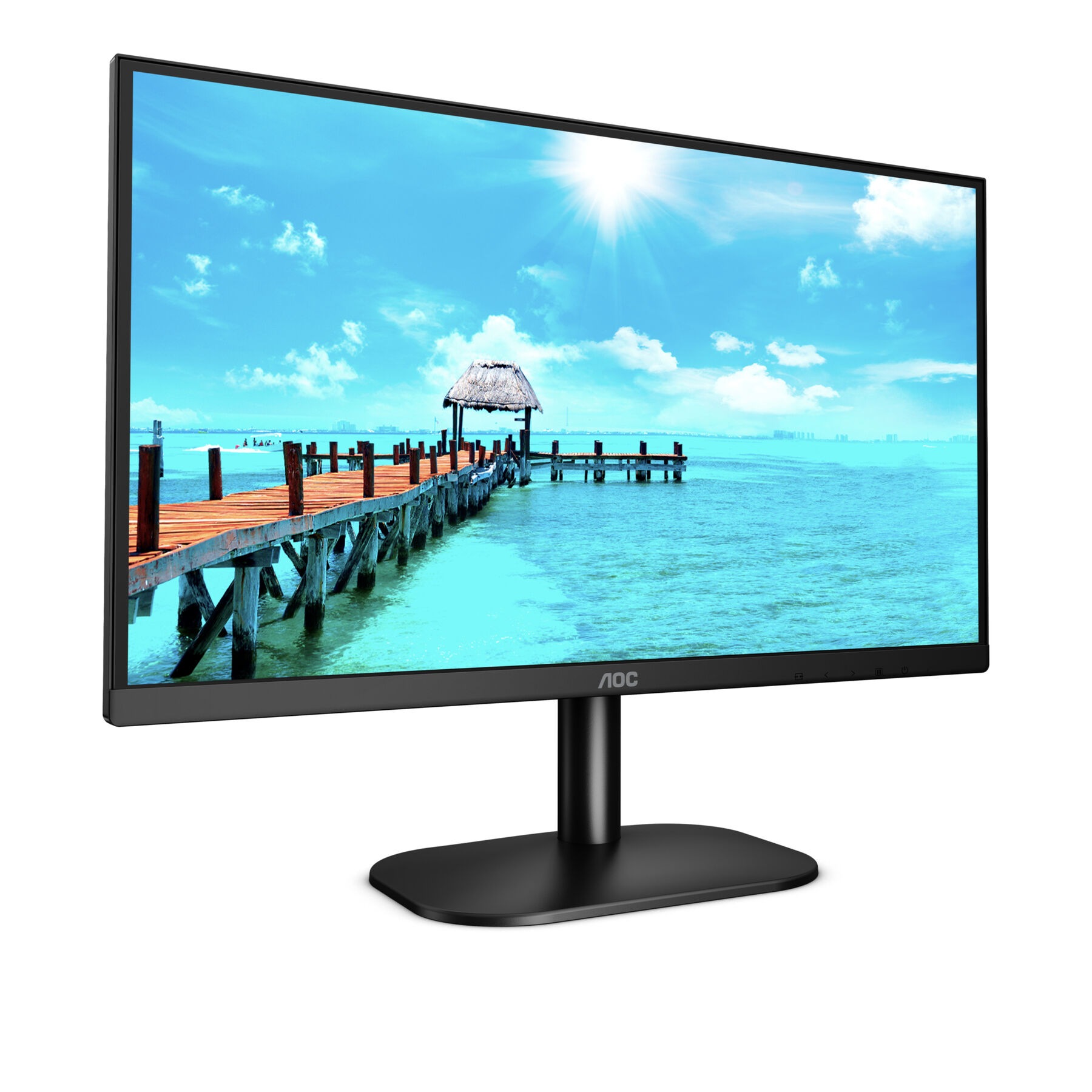 AOC LED-Monitor »24B2XH«, 60 cm/24 Zoll, 1920 x 1080 px, Full HD, 4 ms Reaktionszeit, 75 Hz