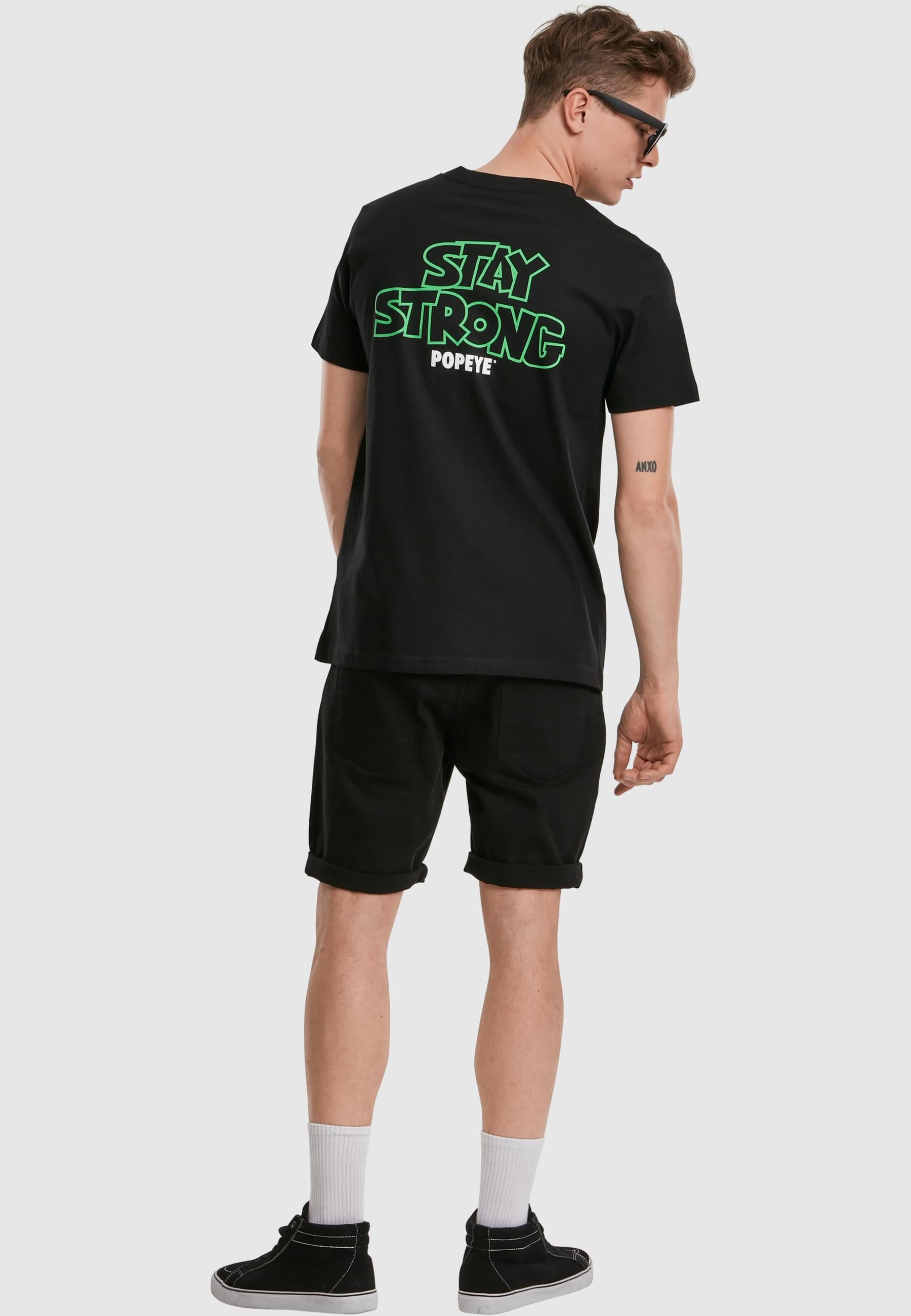 Merchcode T-Shirt »Merchcode Herren Popeye Stay Strong Tee«, (1 tlg.)