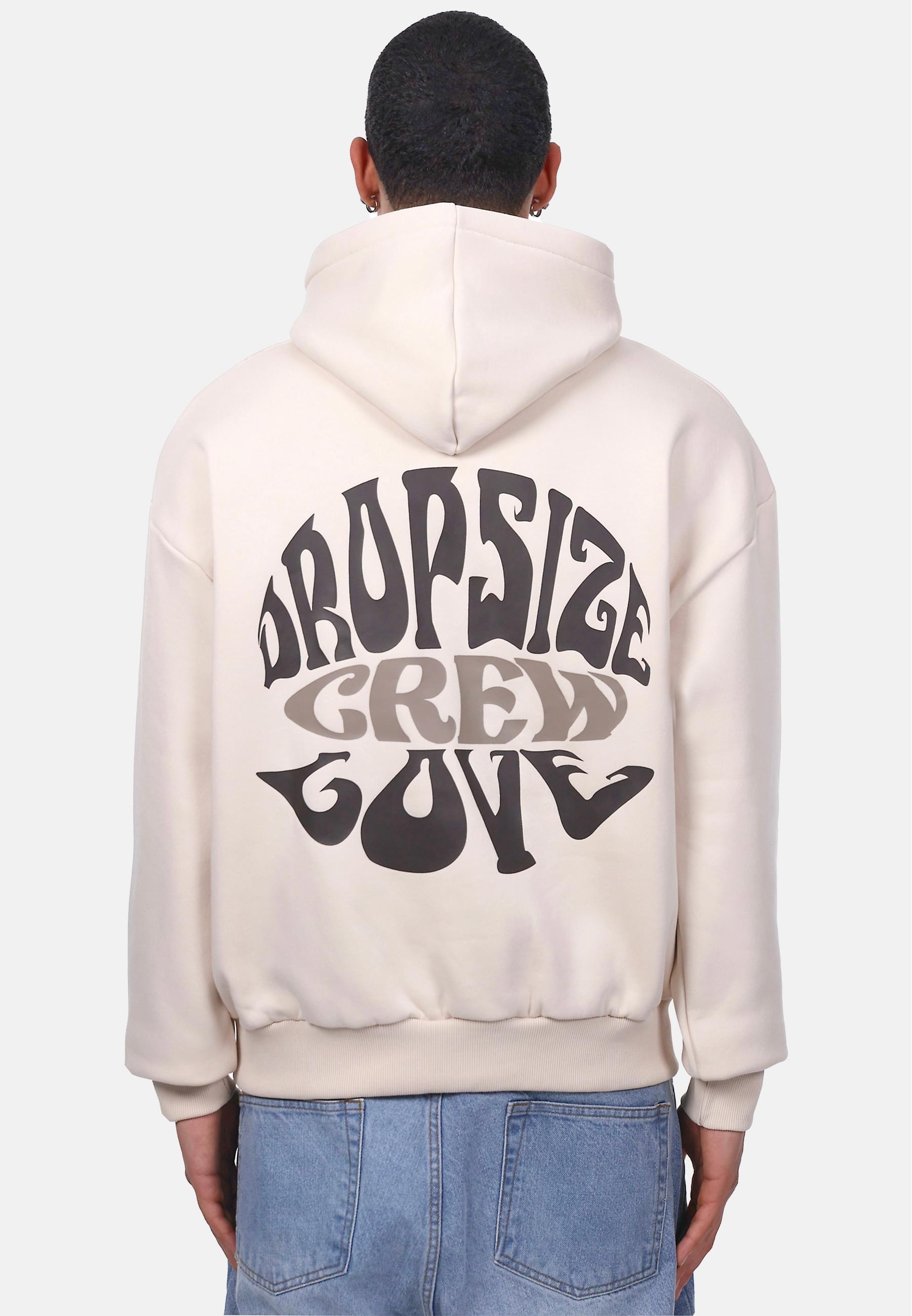 Dropsize Kapuzensweatshirt »Dropsize HEAVY OVERSIZE CREWLOVE HOODIE«, (1 tlg.)